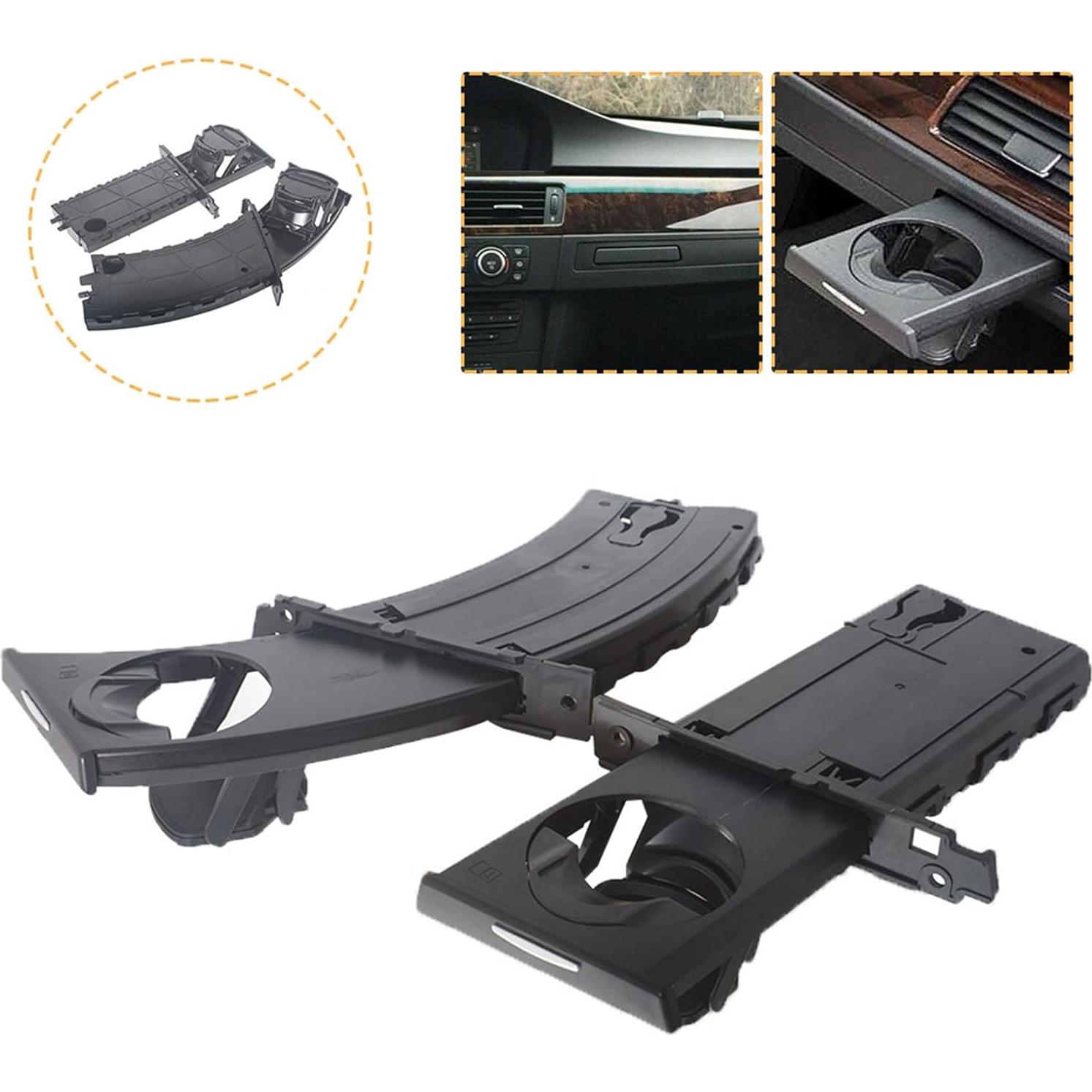 Soporte de Taza Labwork Negro para BMW E90 E91 E92 E93