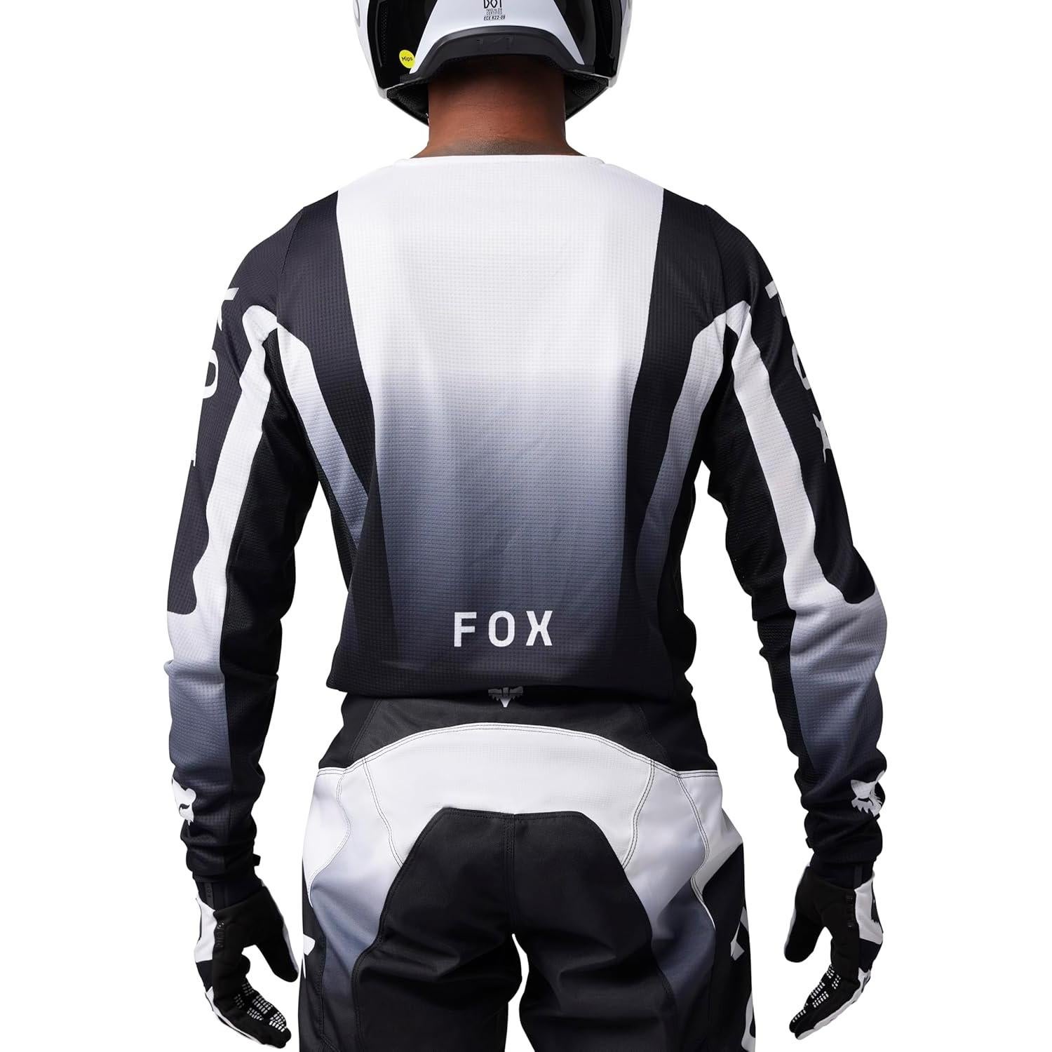 Jersey de Motocross Fox Racing Hombre 180 Negro/Blanco