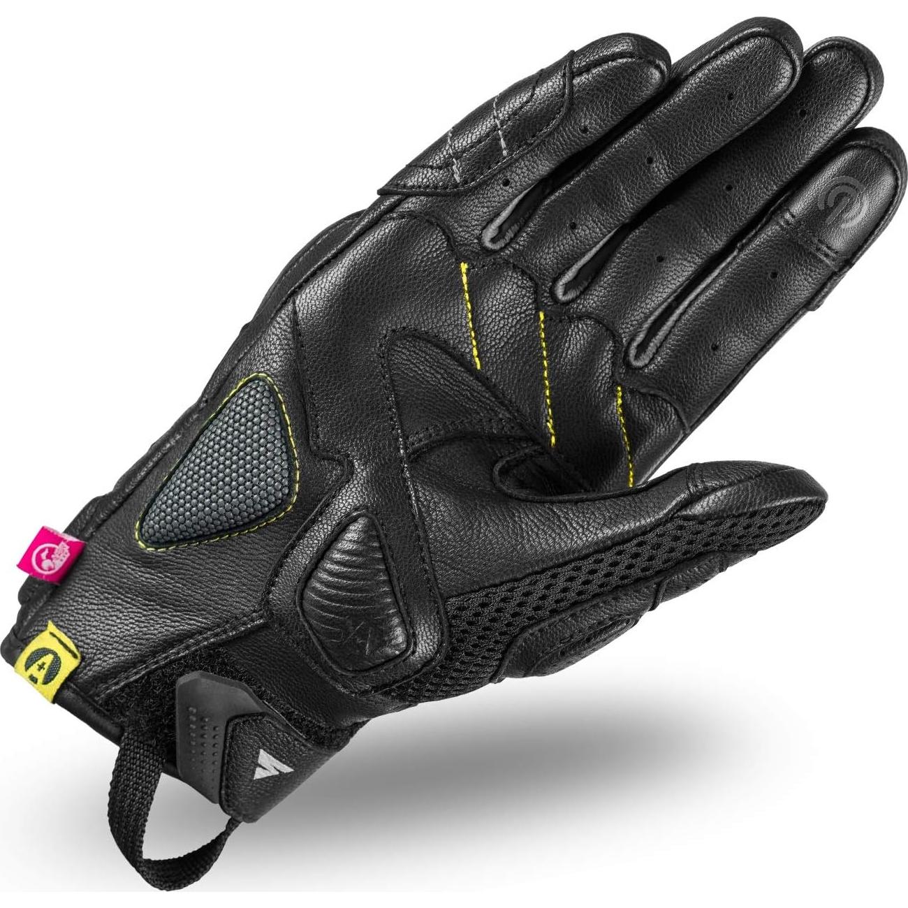 Guantes de Moto SHIMA RUSH LADY Negro S - Transpirables y Táctiles