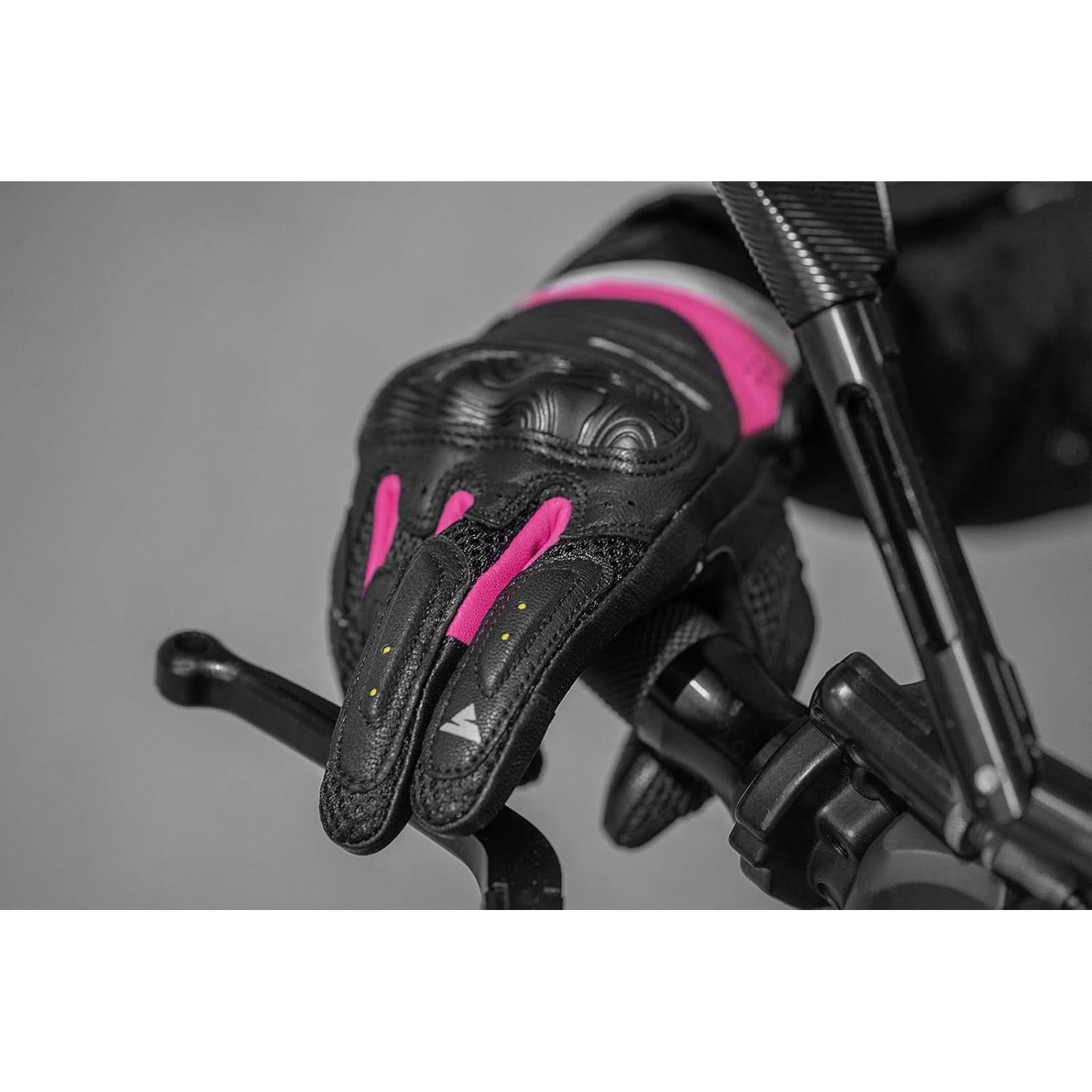 Guantes de Moto SHIMA RUSH LADY Negro S - Transpirables y Táctiles