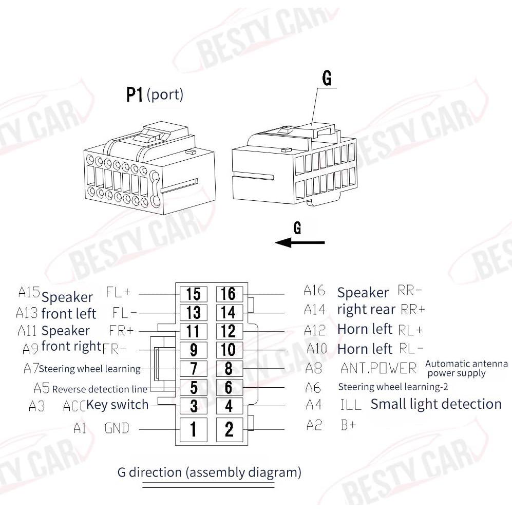 Arnés de Cableado de Alimentación 16 Pines Jeep/Dodge - Bestycar