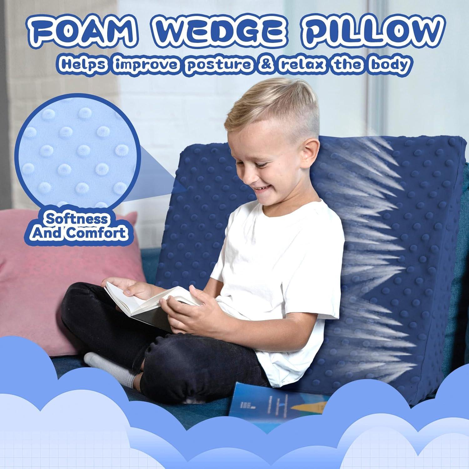 Cojín en forma de cuña inqigi para niños - Espuma viscoelástica