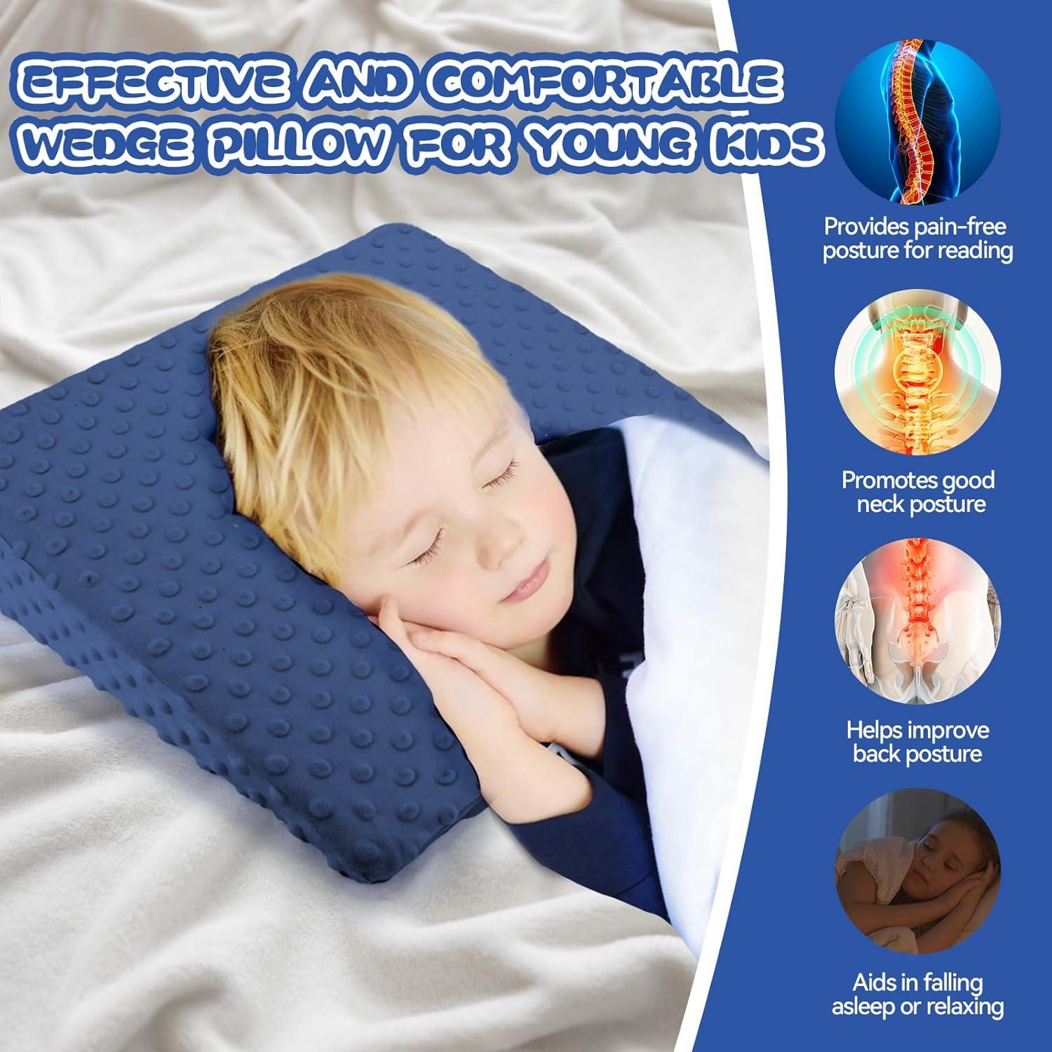 Cojín en forma de cuña inqigi para niños - Espuma viscoelástica