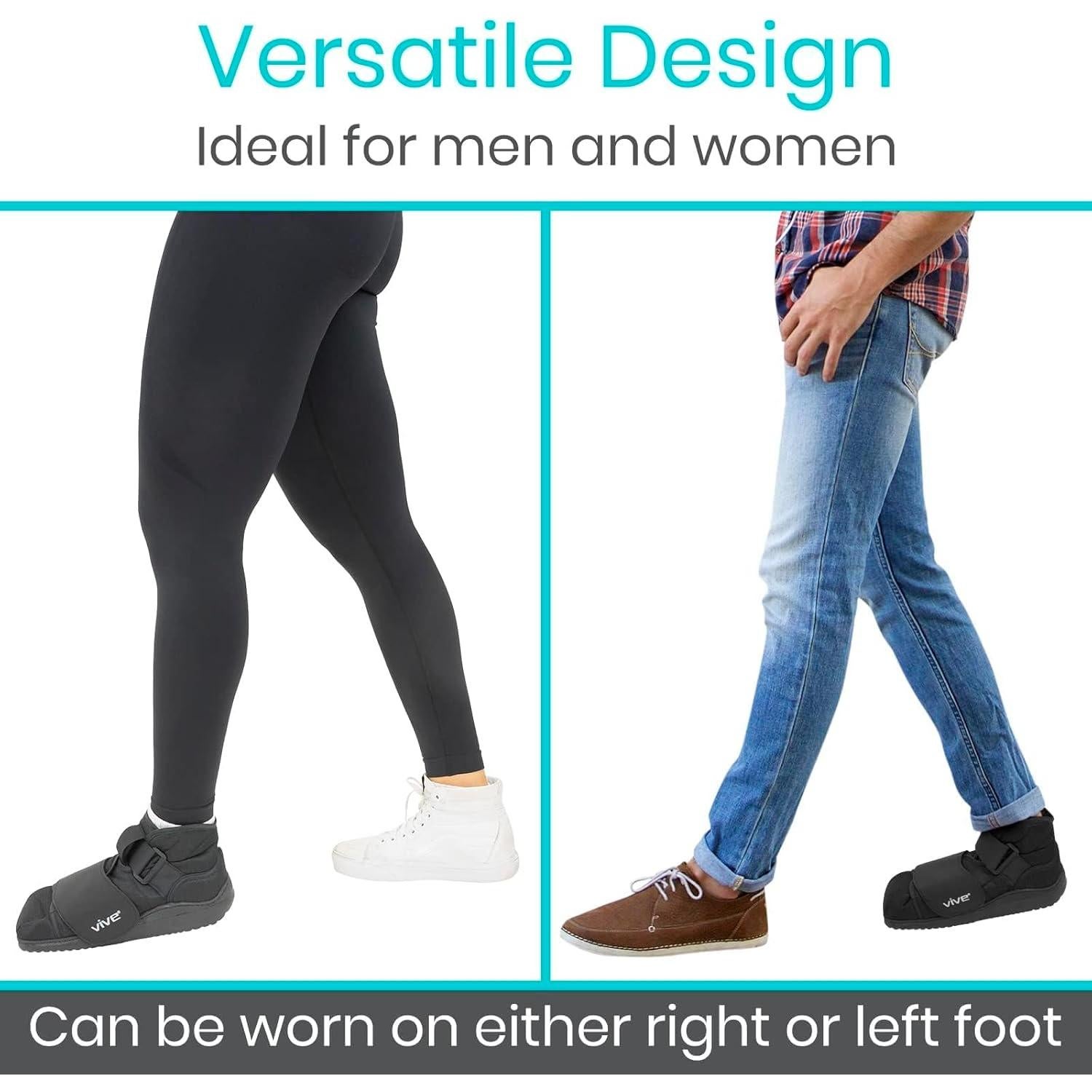 Zapato Postoperatorio Vive Unisex - Botín Ortopédico Ajustable