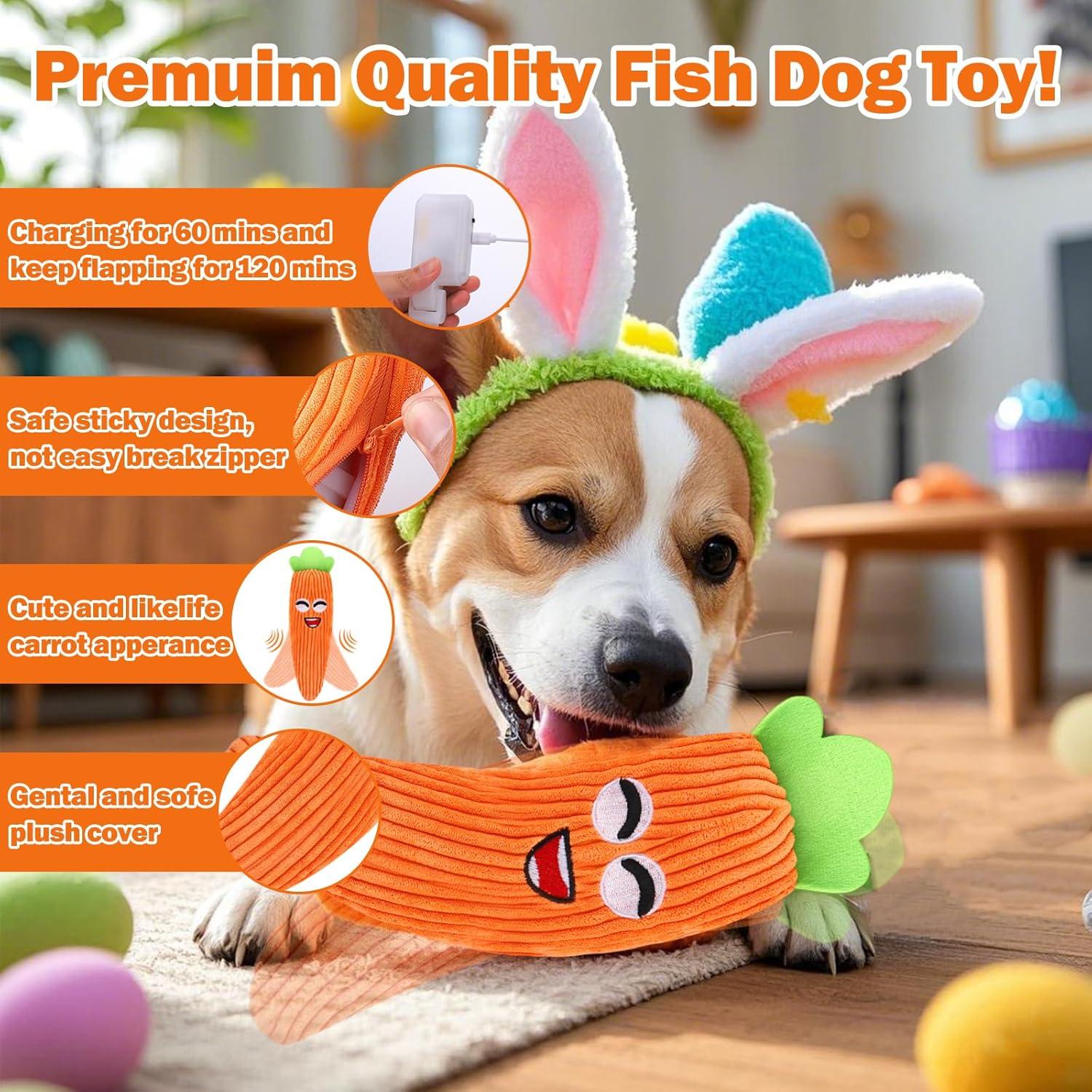 Juguete Interactivo para Perros Mity rain Zanahoria Recargable