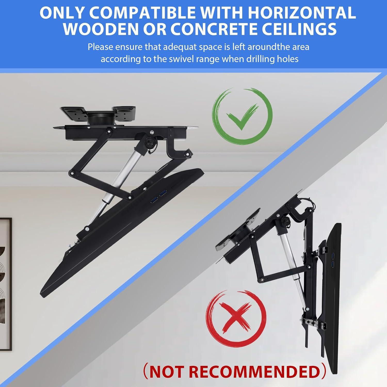 Soporte de TV Eléctrico TOPSKY TV02.01 32-75" Plegable