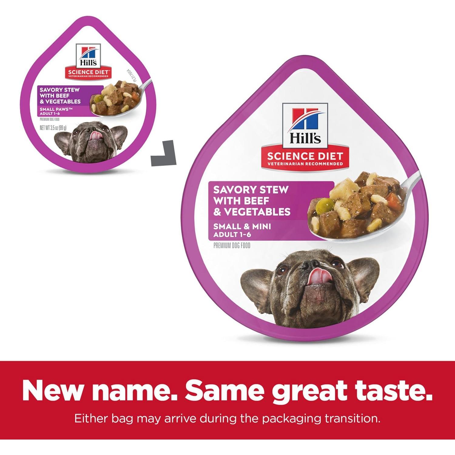 Comida Húmeda para Perros Hill's Science Diet 12x99g Estofado