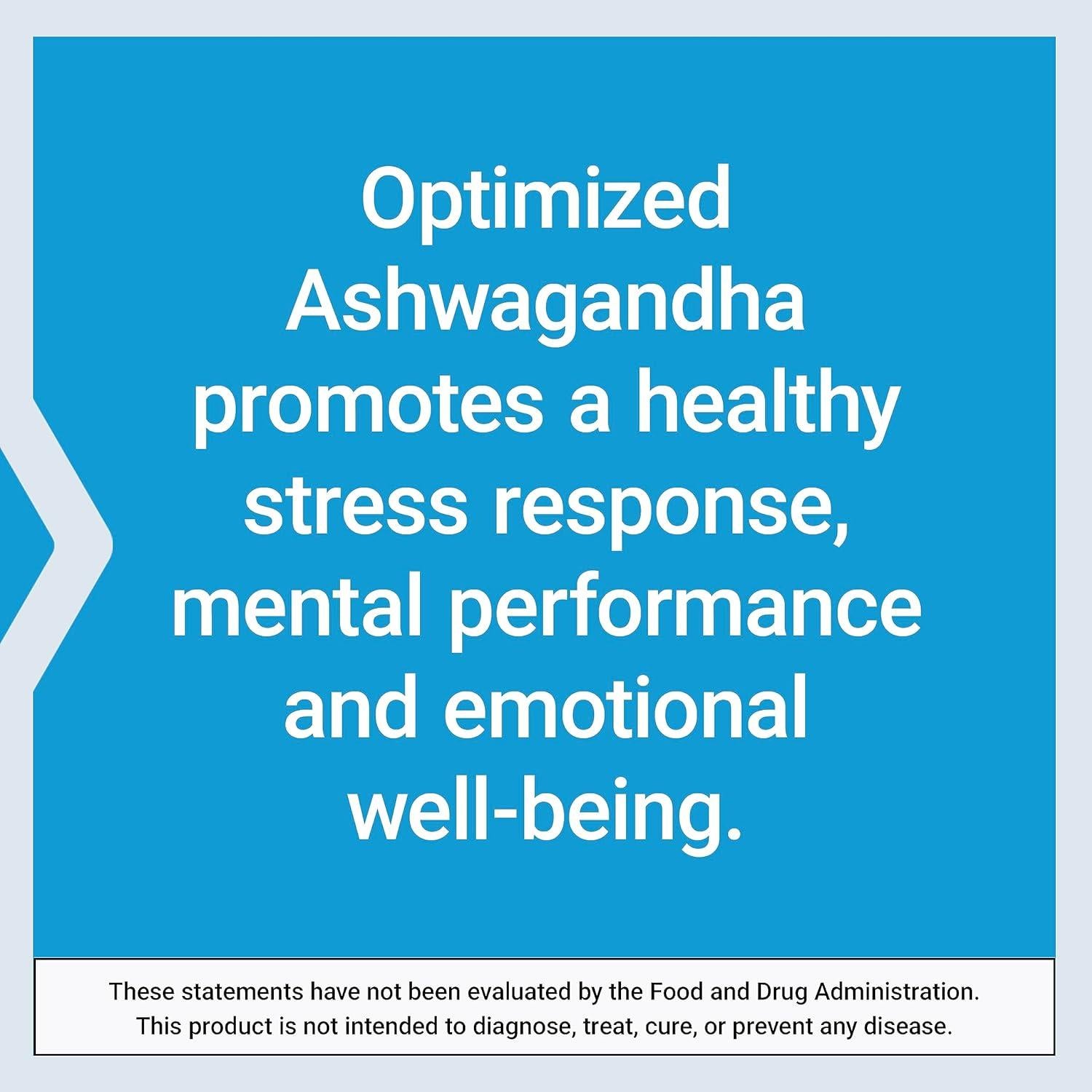 Suplemento Ashwagandha Life Extension 60 Cápsulas - Alivio Estrés