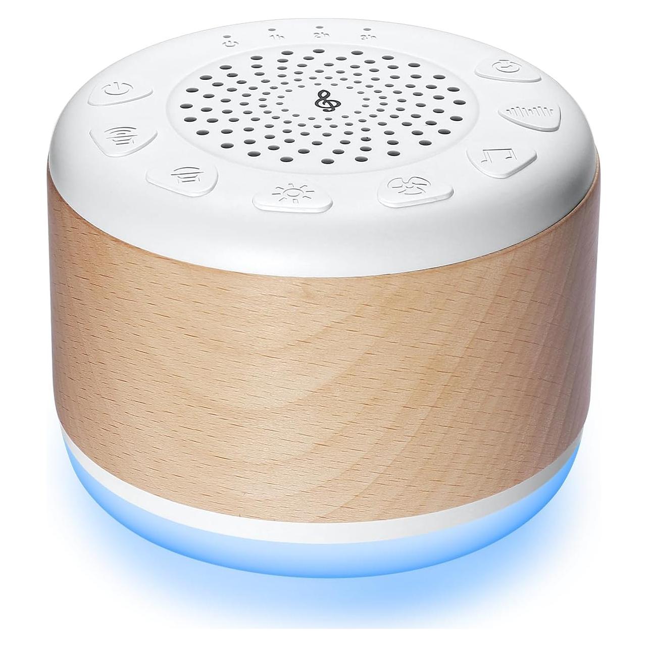 Máquina de Sonido Blanco Monerr YIK-SM con Luz Nocturna 24 Sonidos