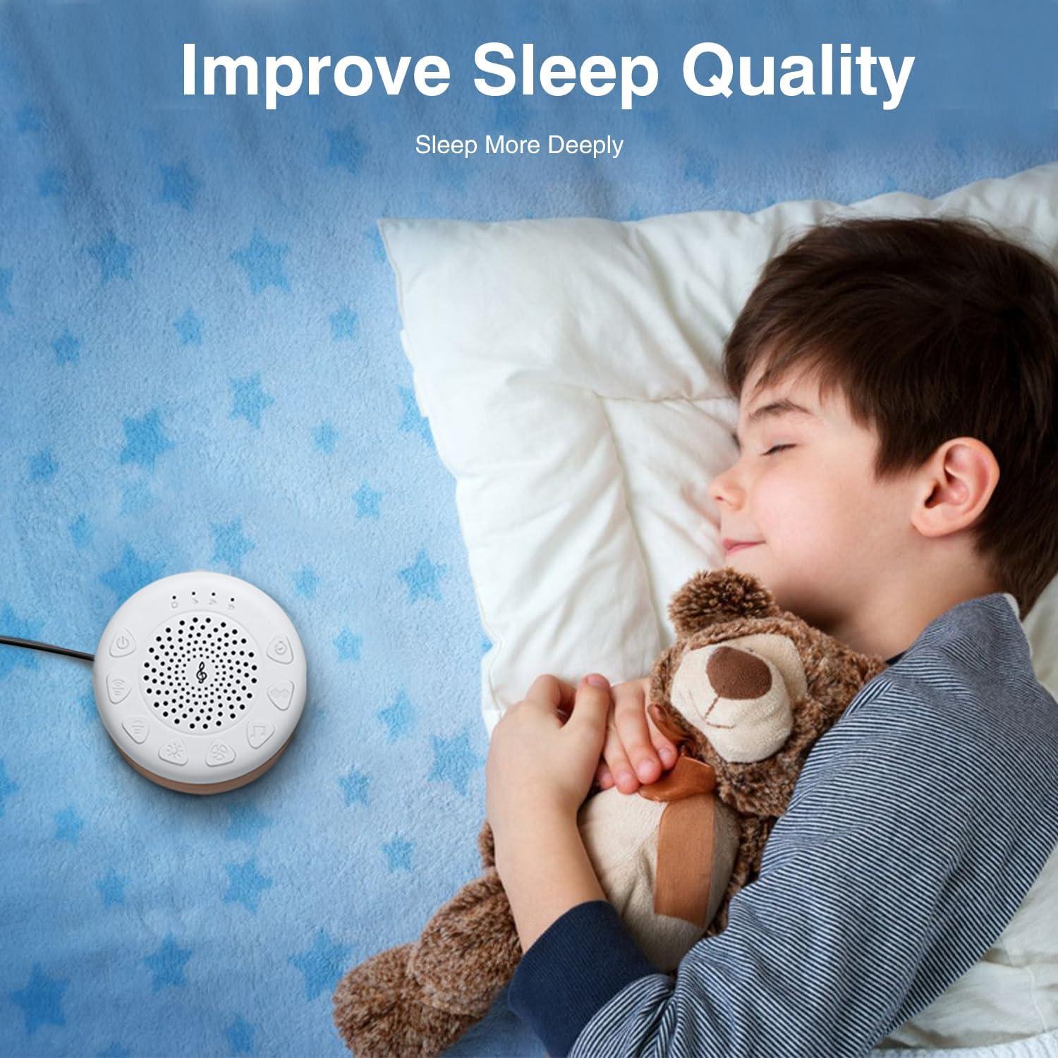 Máquina de Sonido Blanco Monerr YIK-SM con Luz Nocturna 24 Sonidos