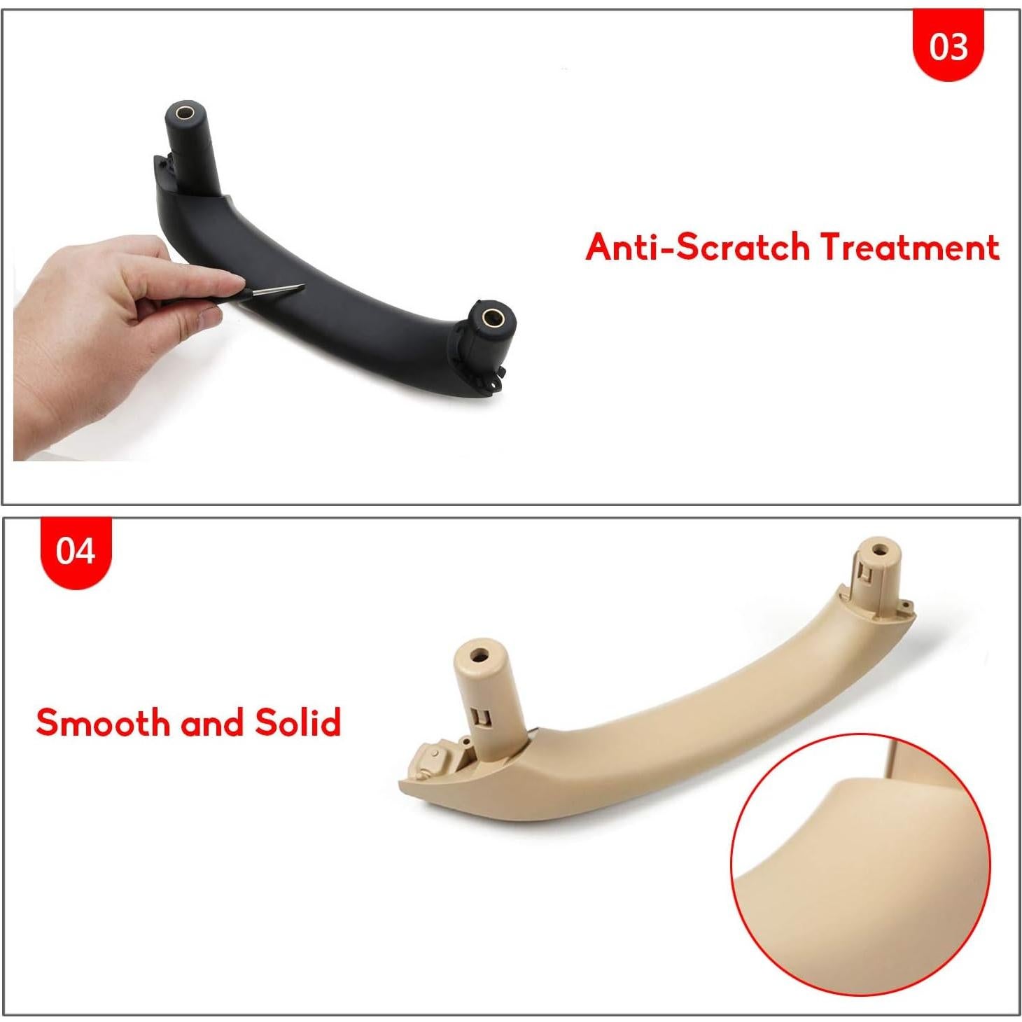 Tirador de Puerta Jaronx para BMW X3/X4 Derecho Beige