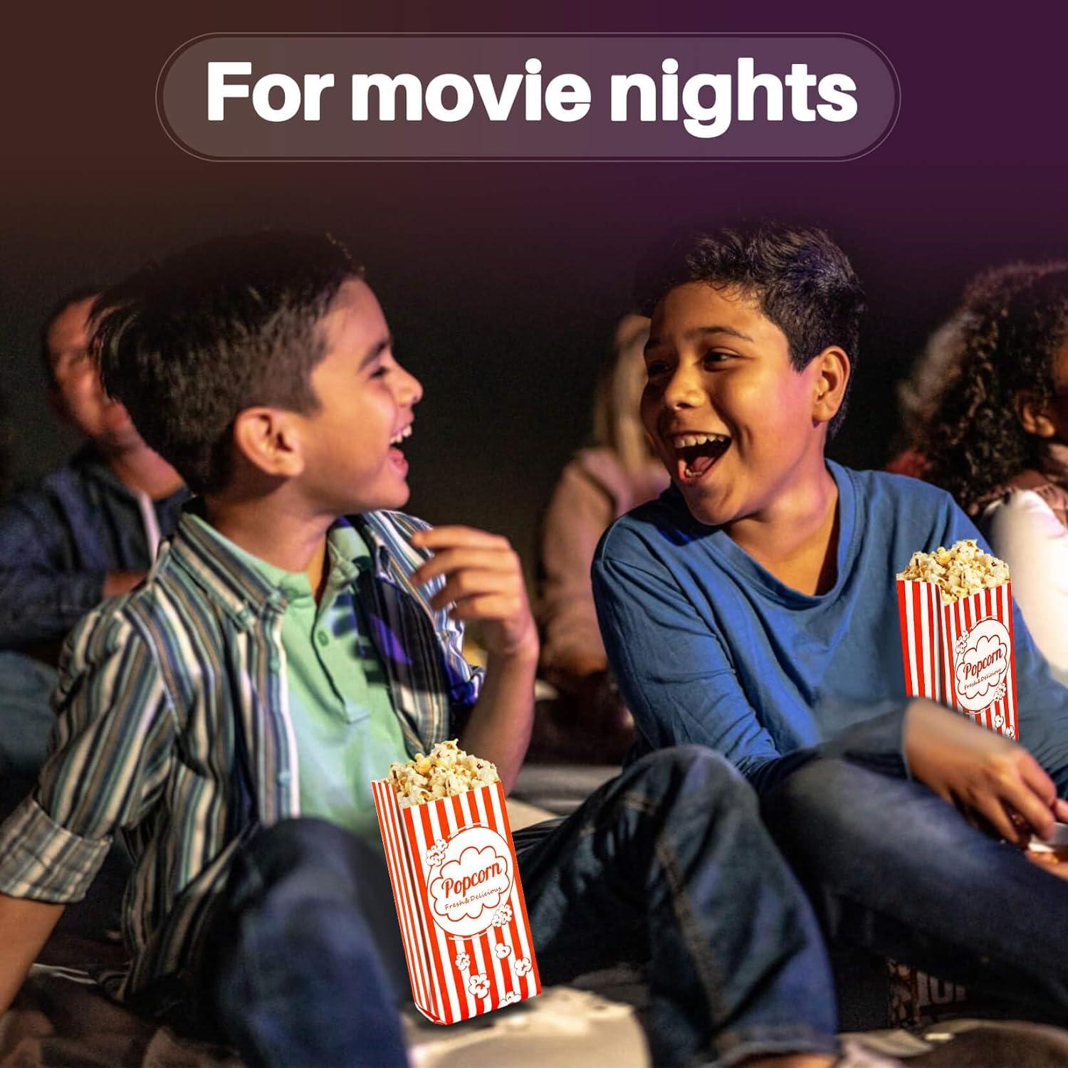 100 Bolsas Desechables para Palomitas MAQIHAN 21x9cm