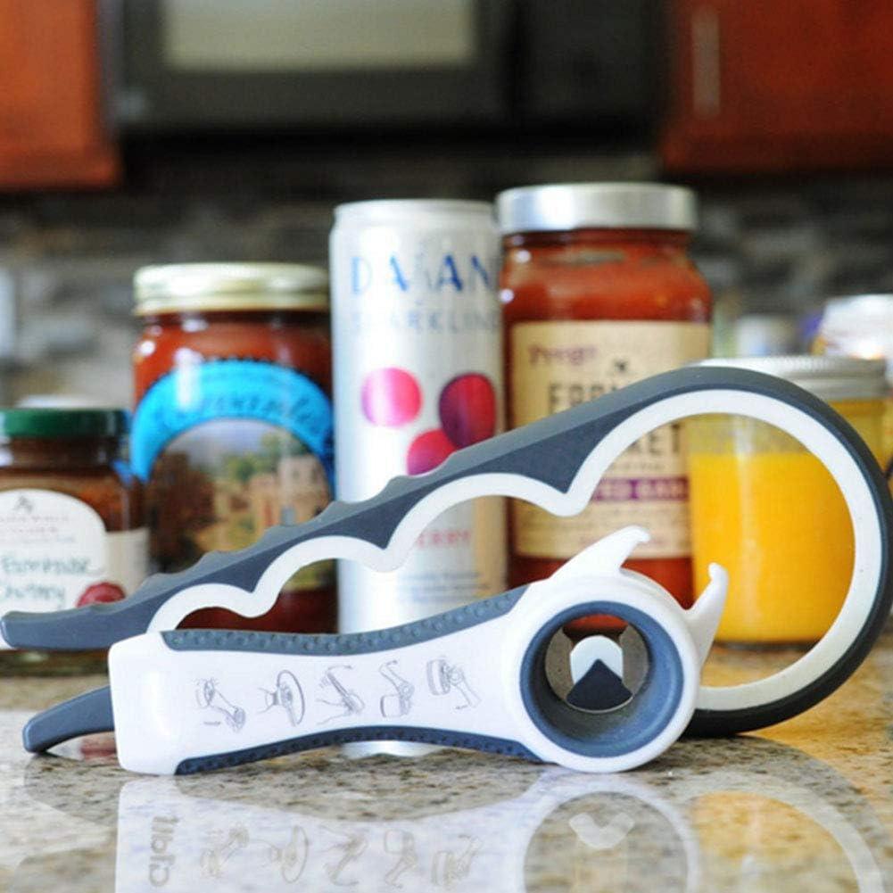 Abrebotellas Manual Maxracy Gris para Manos Débiles y Artritis