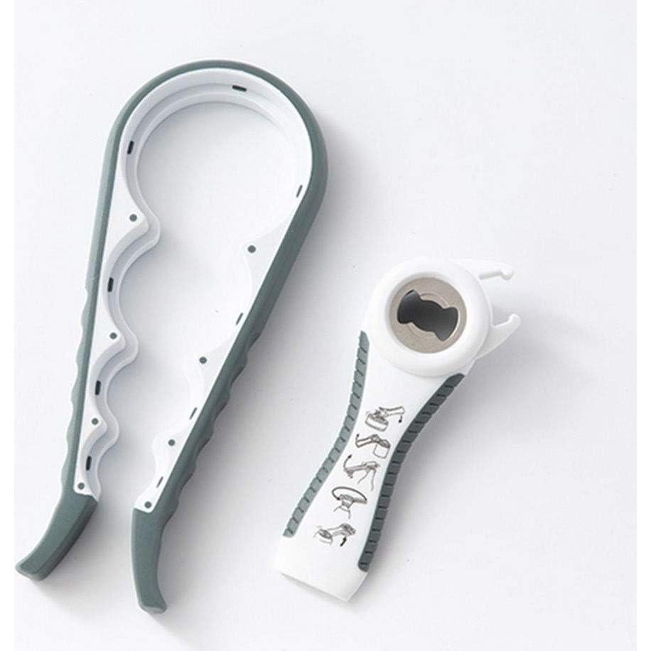 Abrebotellas Manual Maxracy Gris para Manos Débiles y Artritis