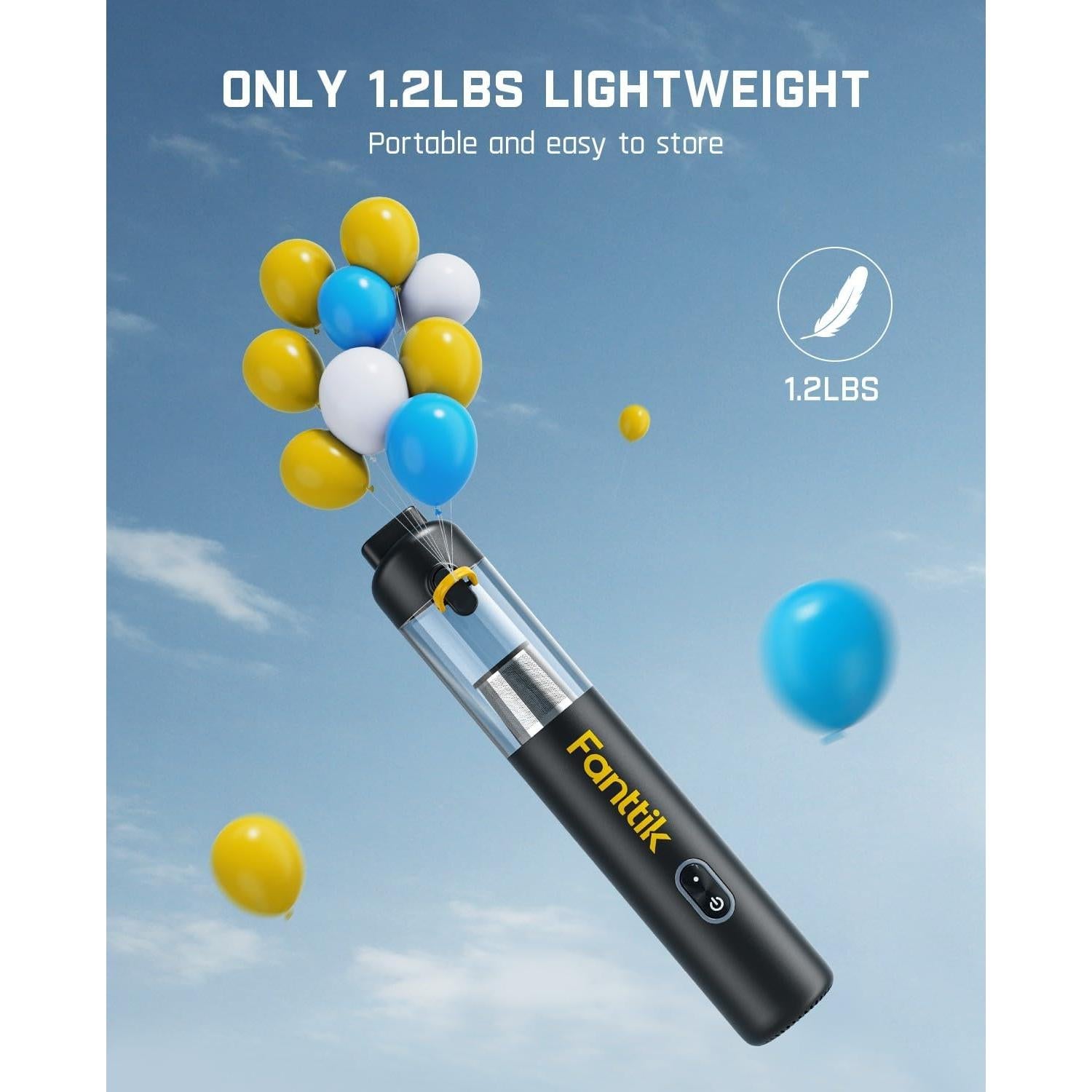 Aspiradora de Coche Inalámbrica Fanttik V8 Mate 12000Pa