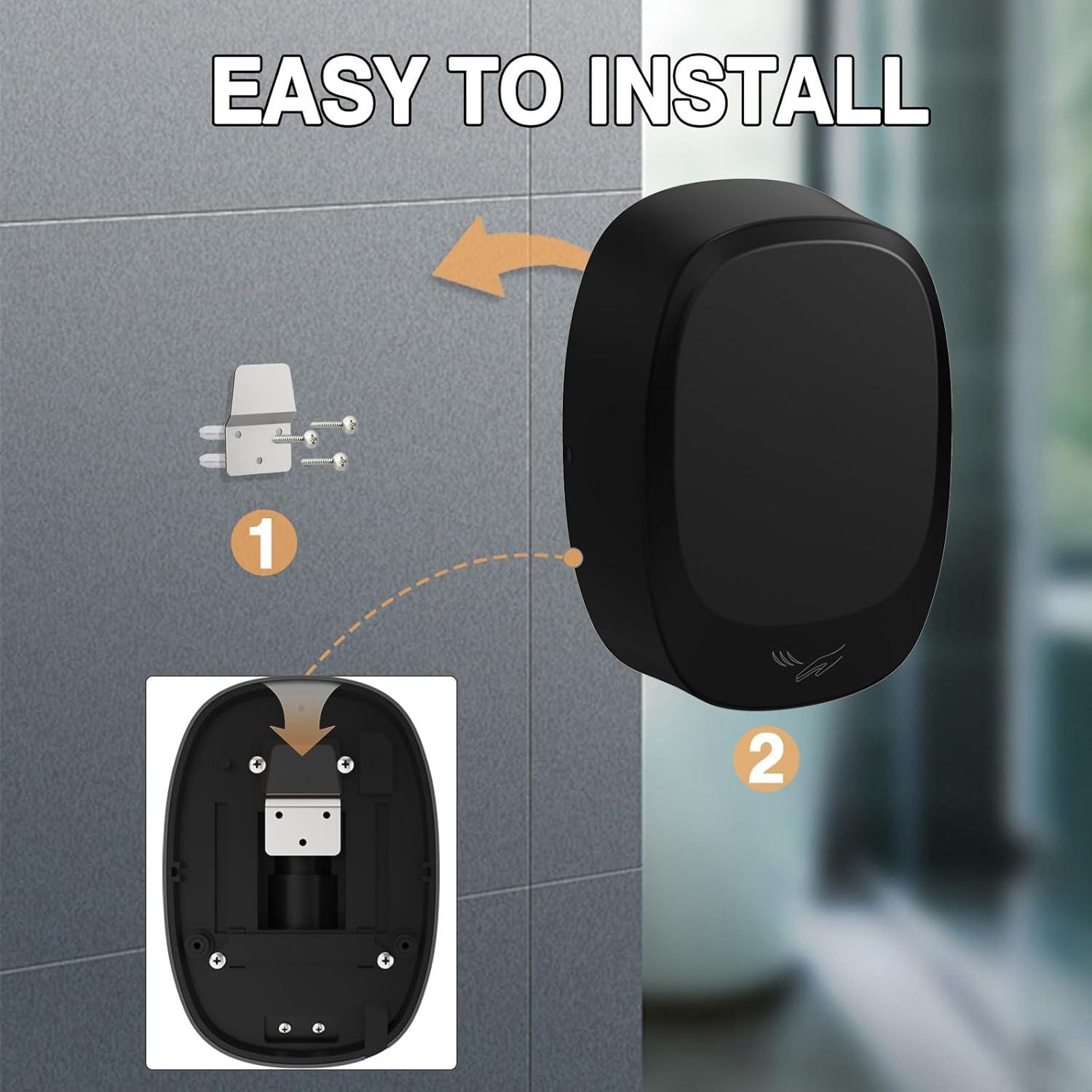 Secador de manos automático Oxassessly 2501GR con filtro HEPA