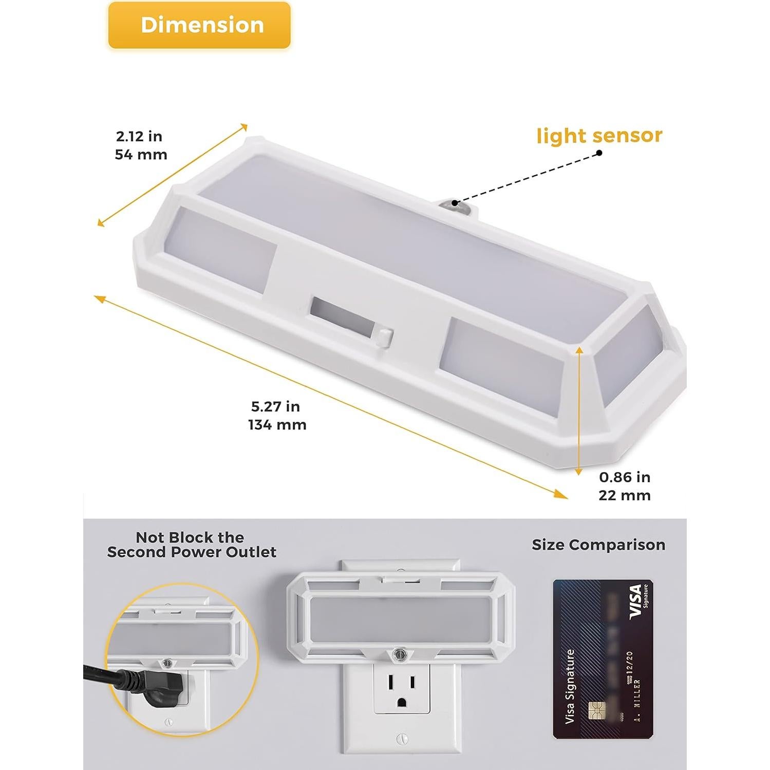 Luz Nocturna LED Regulable L LOHAS 2W 250LM Blanco Suave