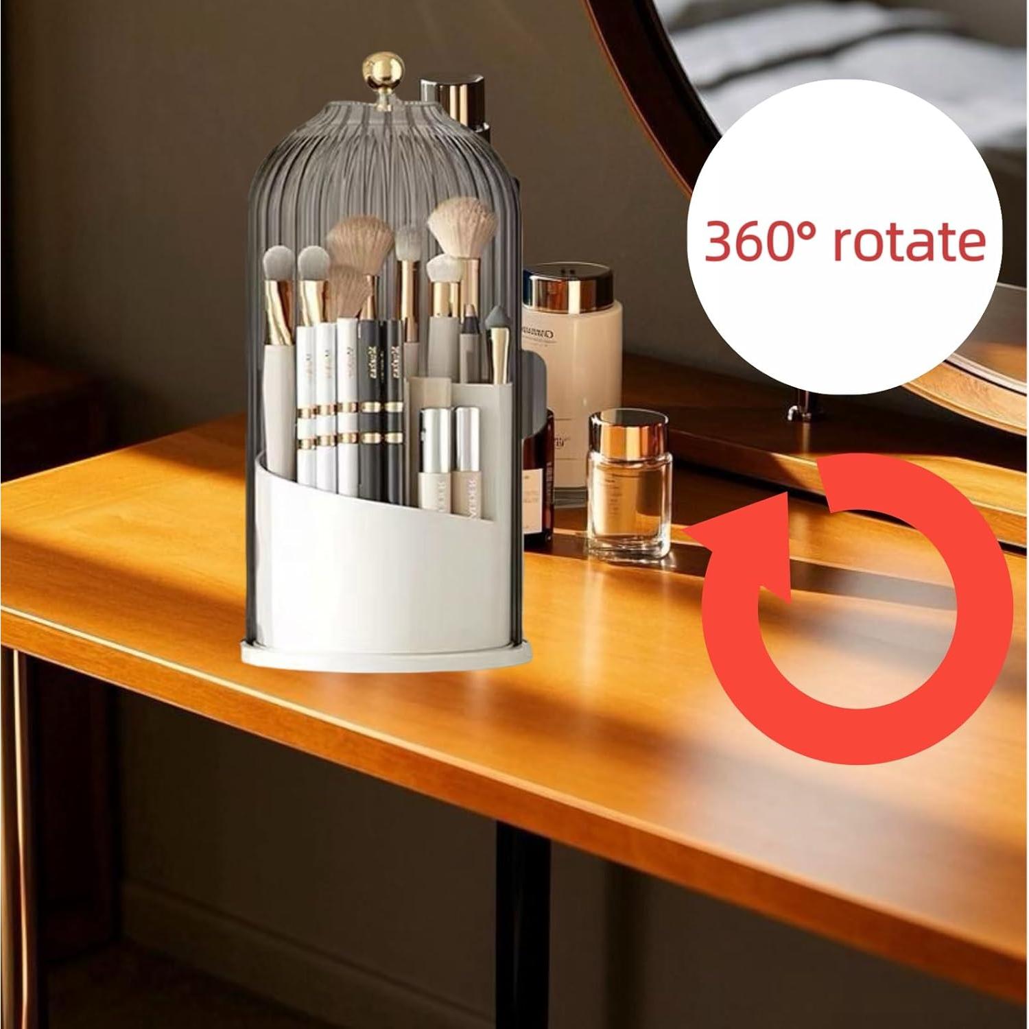 Soporte de Cepillo de Dientes Cubierto Aimery 12.7x26.9 cm Transparente