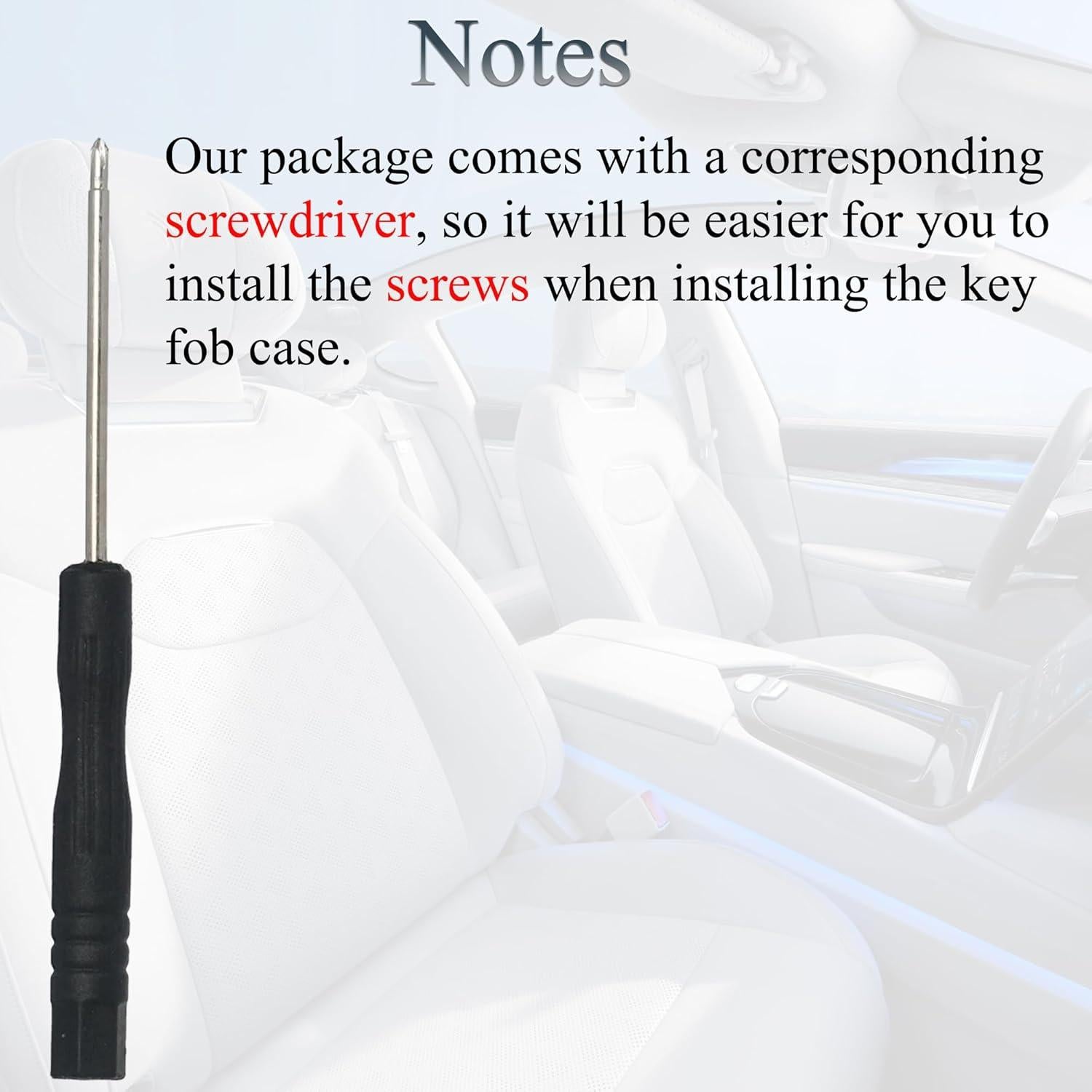 Funda de llavero SUPALAND para Chevy 2010-2019 5 botones