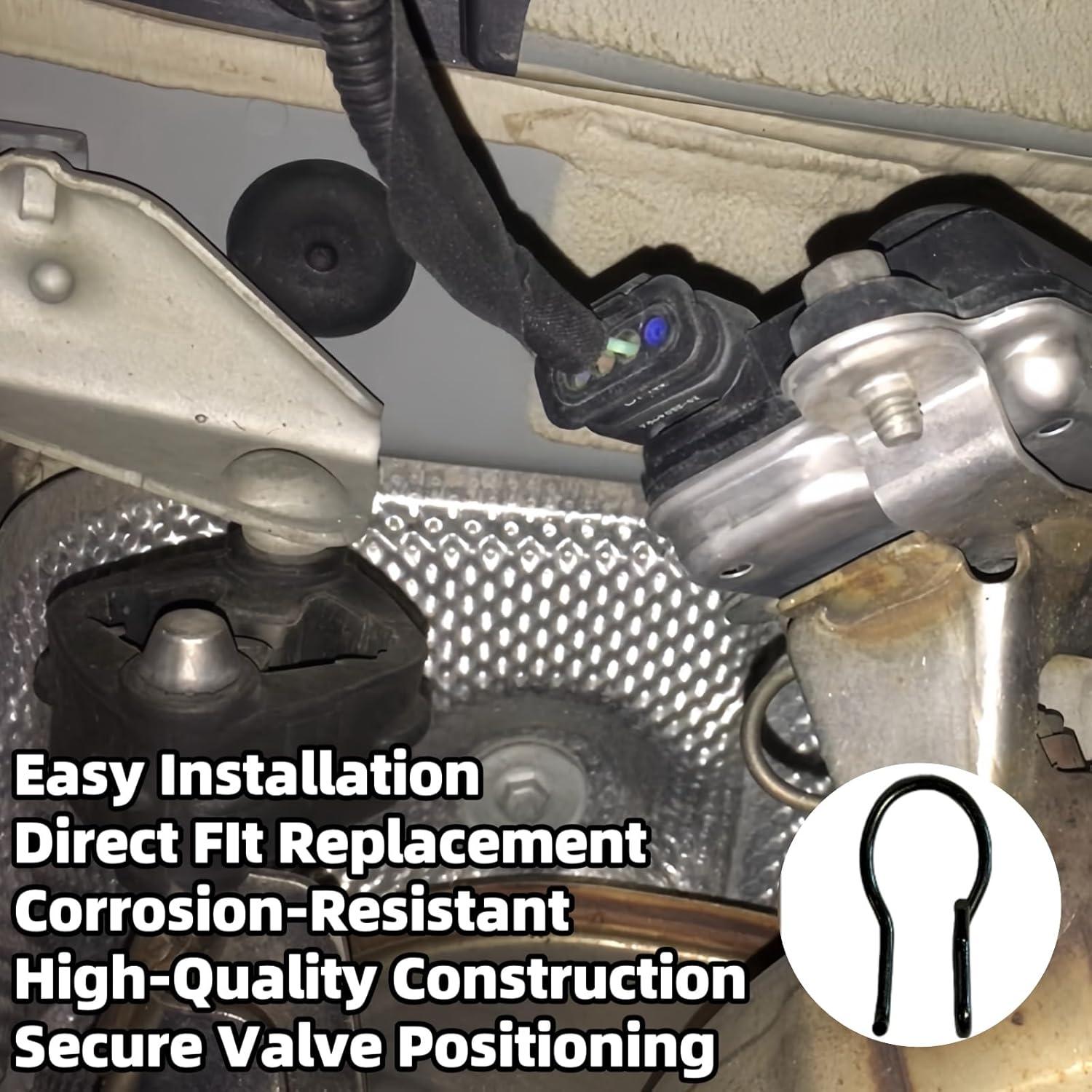 Clip de Fijación Actuador Válvula Escape MEILICACY 2PCS