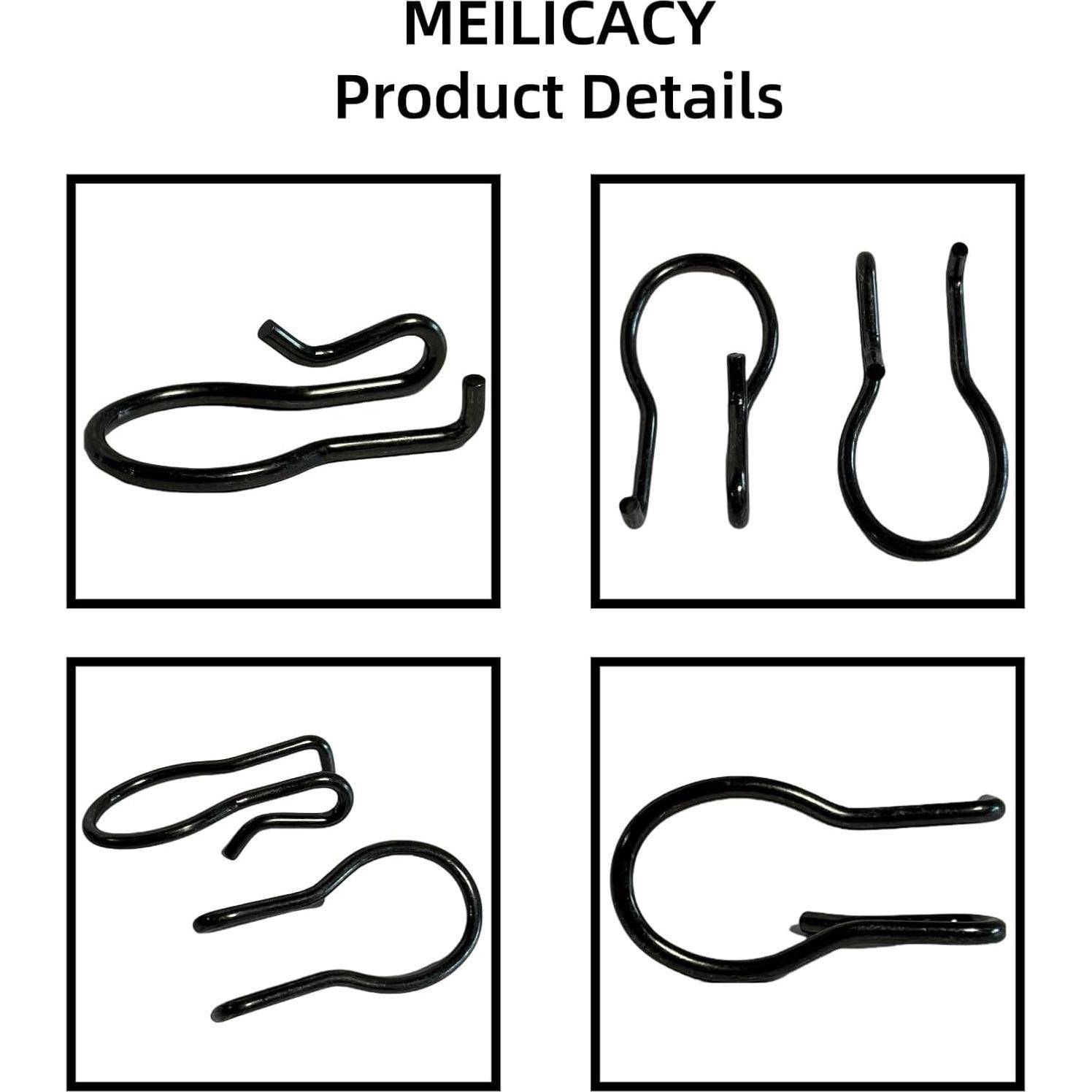 Clip de Fijación Actuador Válvula Escape MEILICACY 2PCS