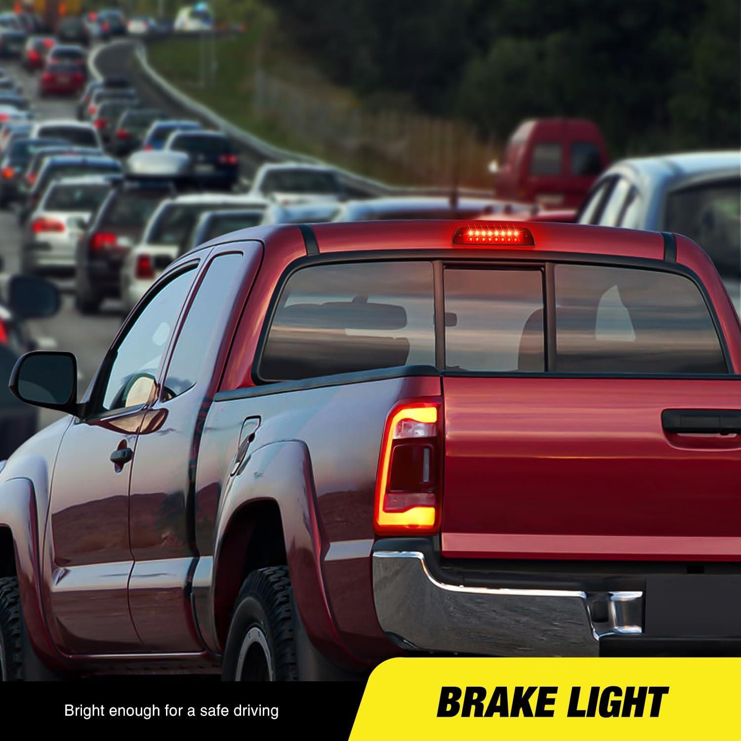 Luz de Tercera Luz de Freno LED Nilight Toyota Tacoma 1995-2016