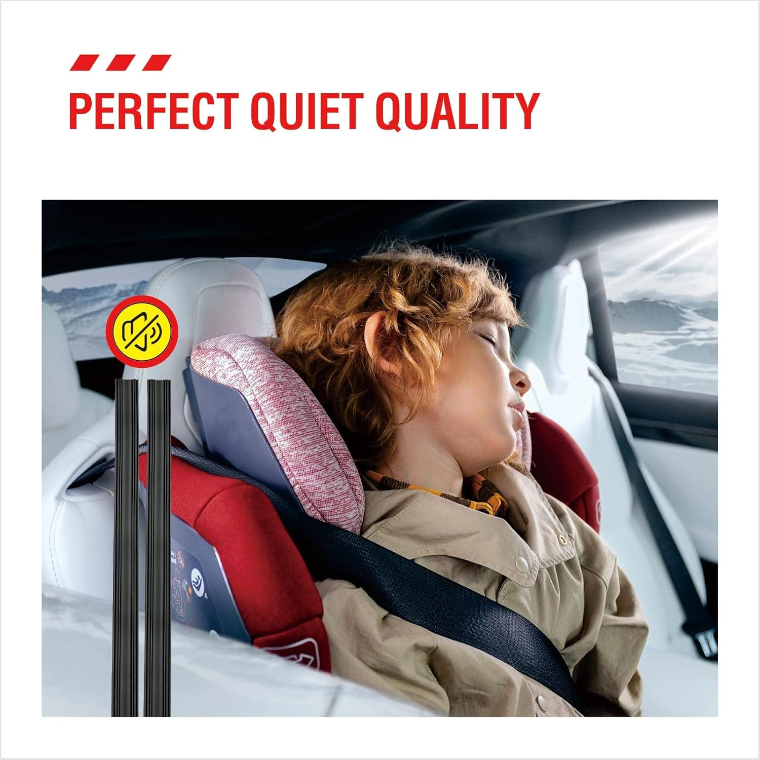 Recambios de Limpiaparabrisas 4 Pcs BERG REGEN 66 cm Ajustables