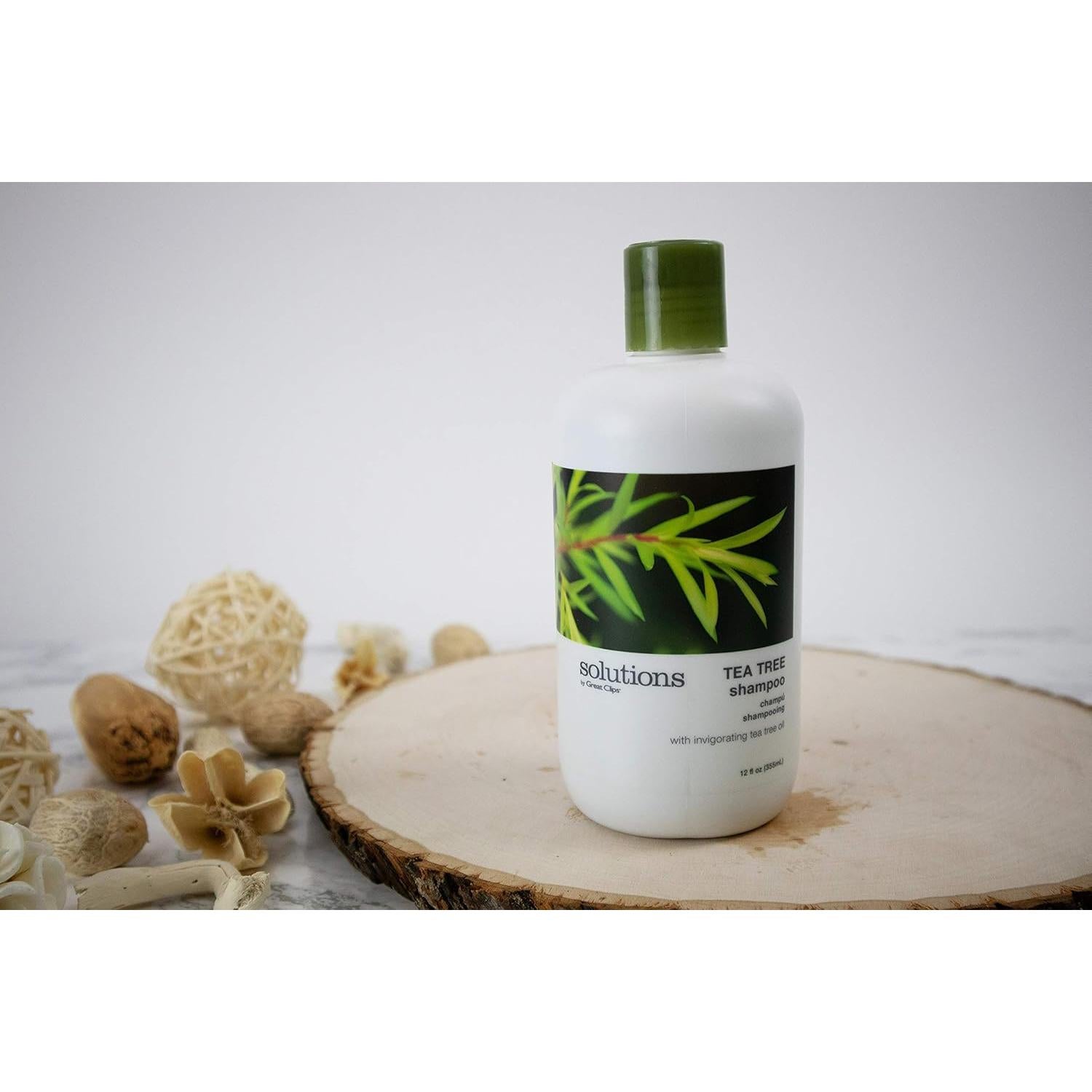 Champú Natural Great Clips 355 ml - Árbol de Té y Menta