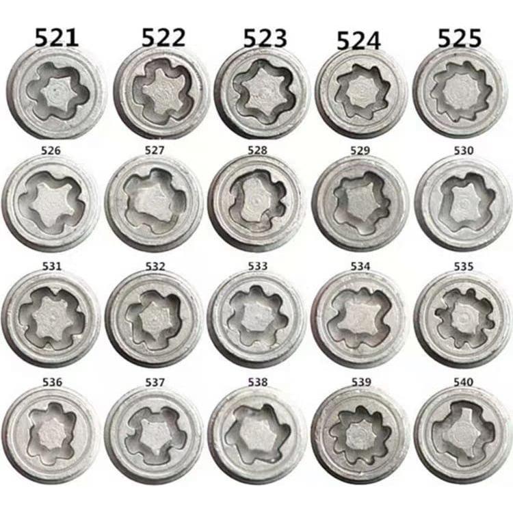 Llave de Remoción de Tuercas de Rueda DIPMOTOR 521-540 Antirrobo