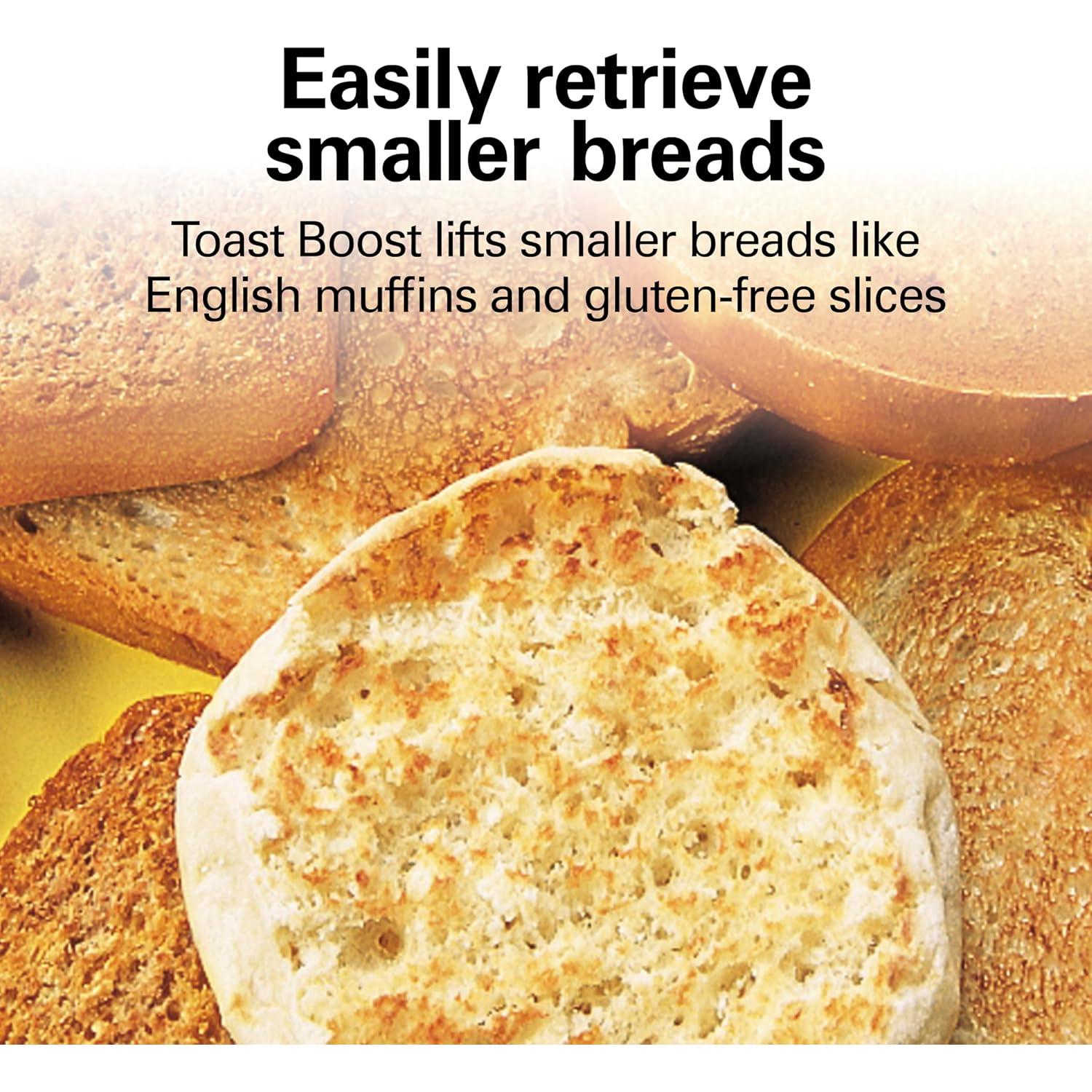 Tostadora Hamilton Beach 2 Rebanadas Negra con Ranuras Anchas