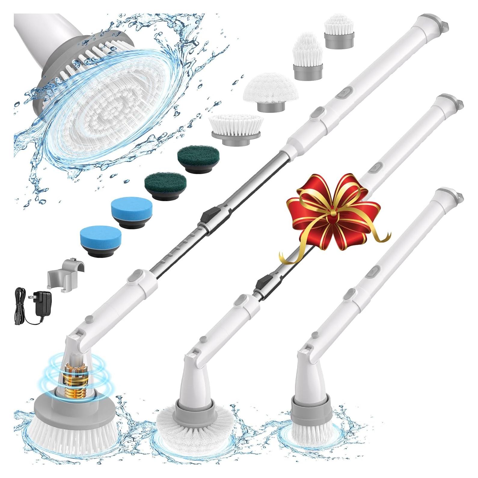 Cepillo Eléctrico de Limpieza Sweepulire SW1, 2 Velocidades, 8 Cabezas