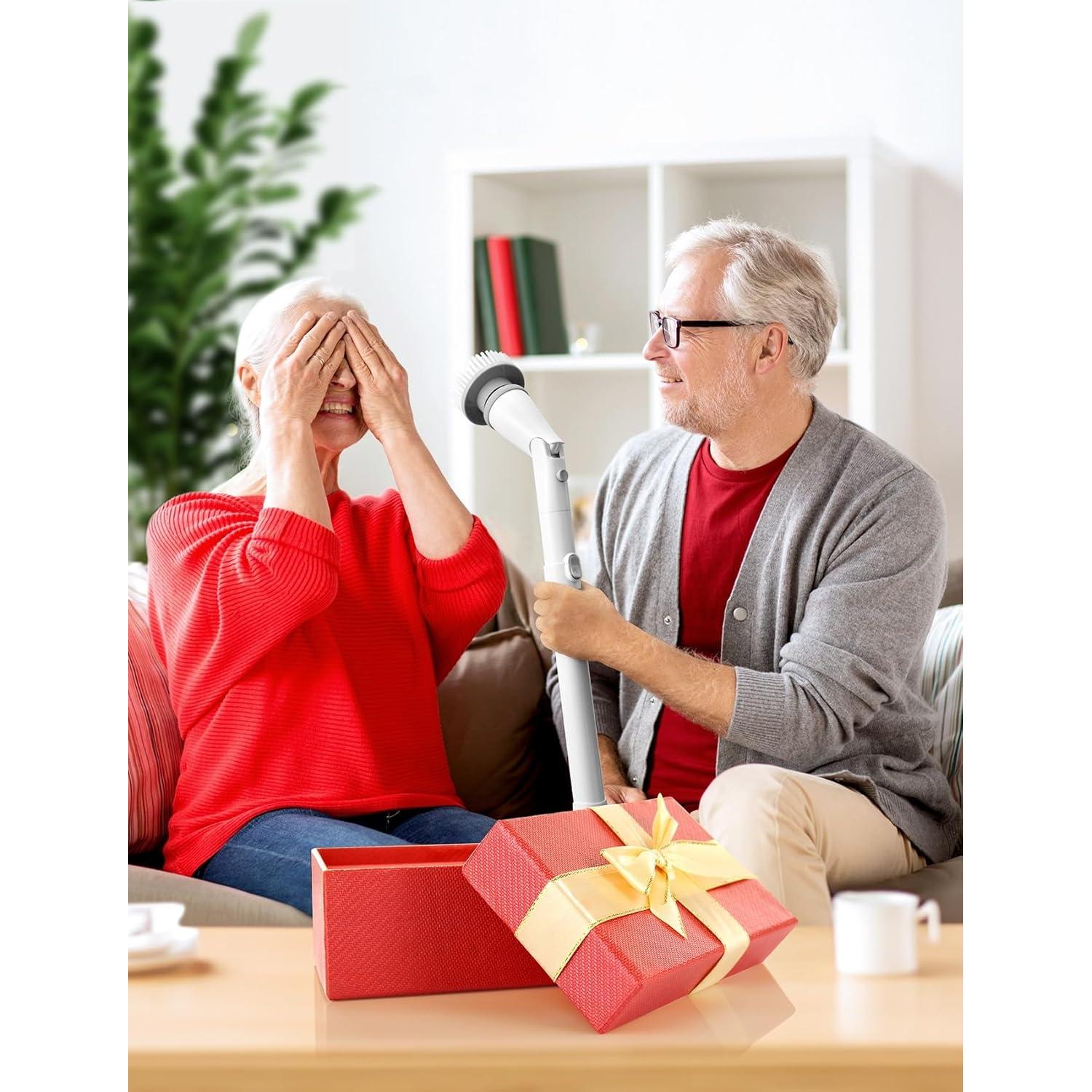 Cepillo Eléctrico de Limpieza Sweepulire SW1, 2 Velocidades, 8 Cabezas