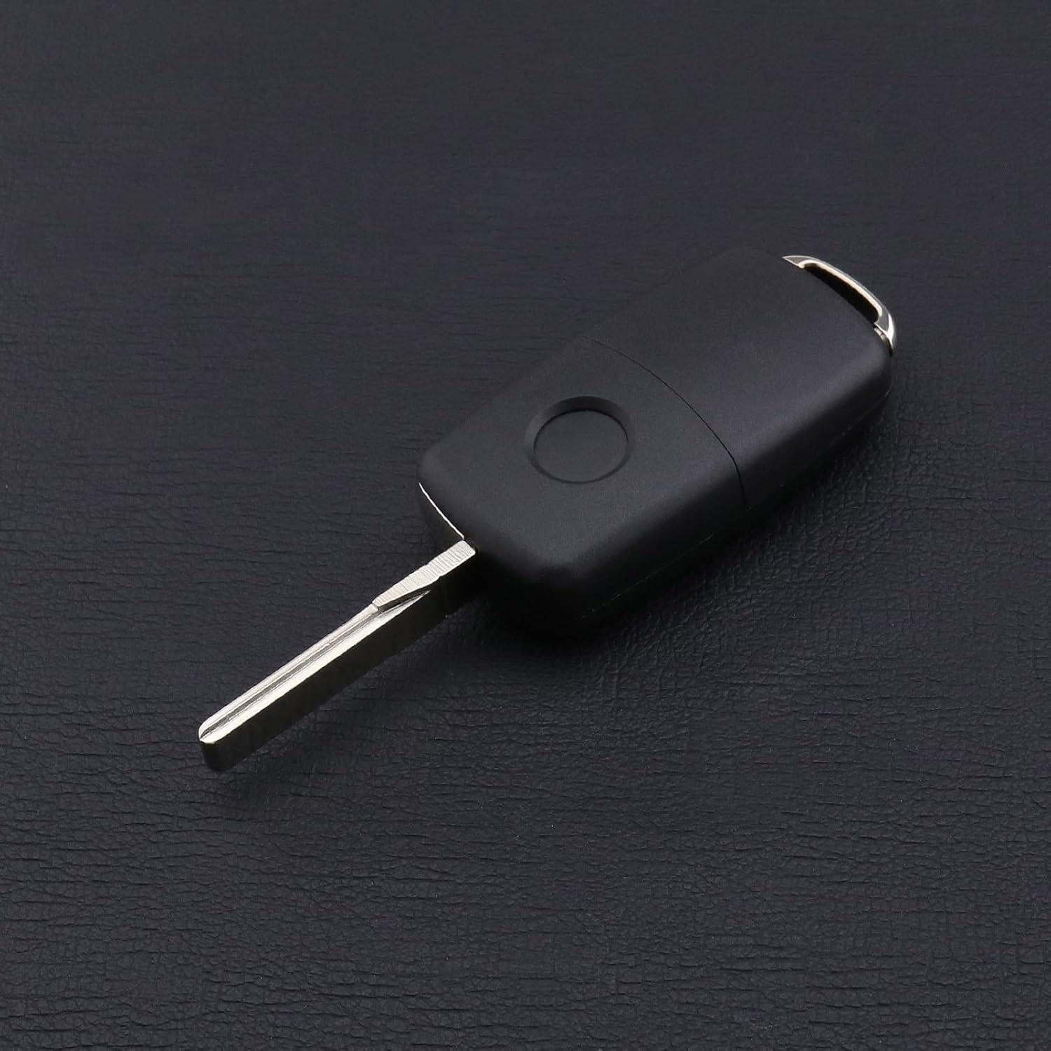 Carcasa de llave VW Amarok 2012-2020 2 botones negra