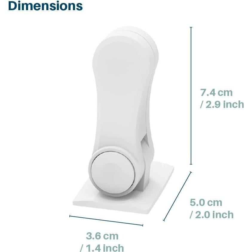 Cerradura de Palanca Inaya para Puerta a Prueba de Niños - Paquete de 2