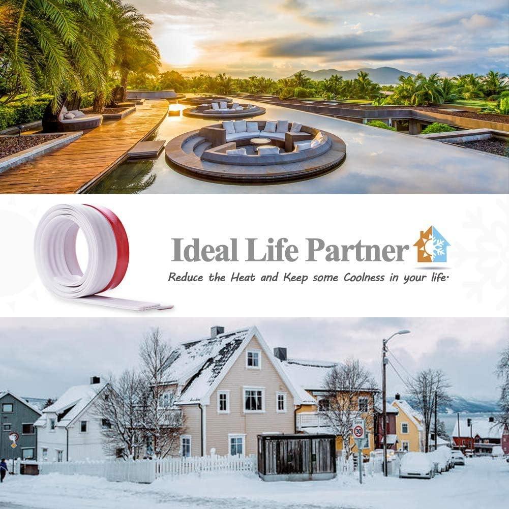 Sellador de Corrientes para Puertas Sysmie 8.9 cm Blanco