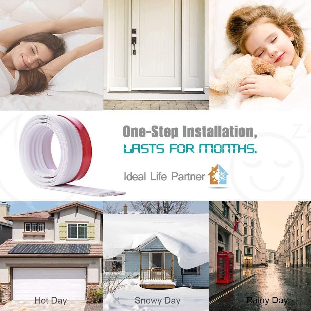 Sellador de Corrientes para Puertas Sysmie 8.9 cm Blanco