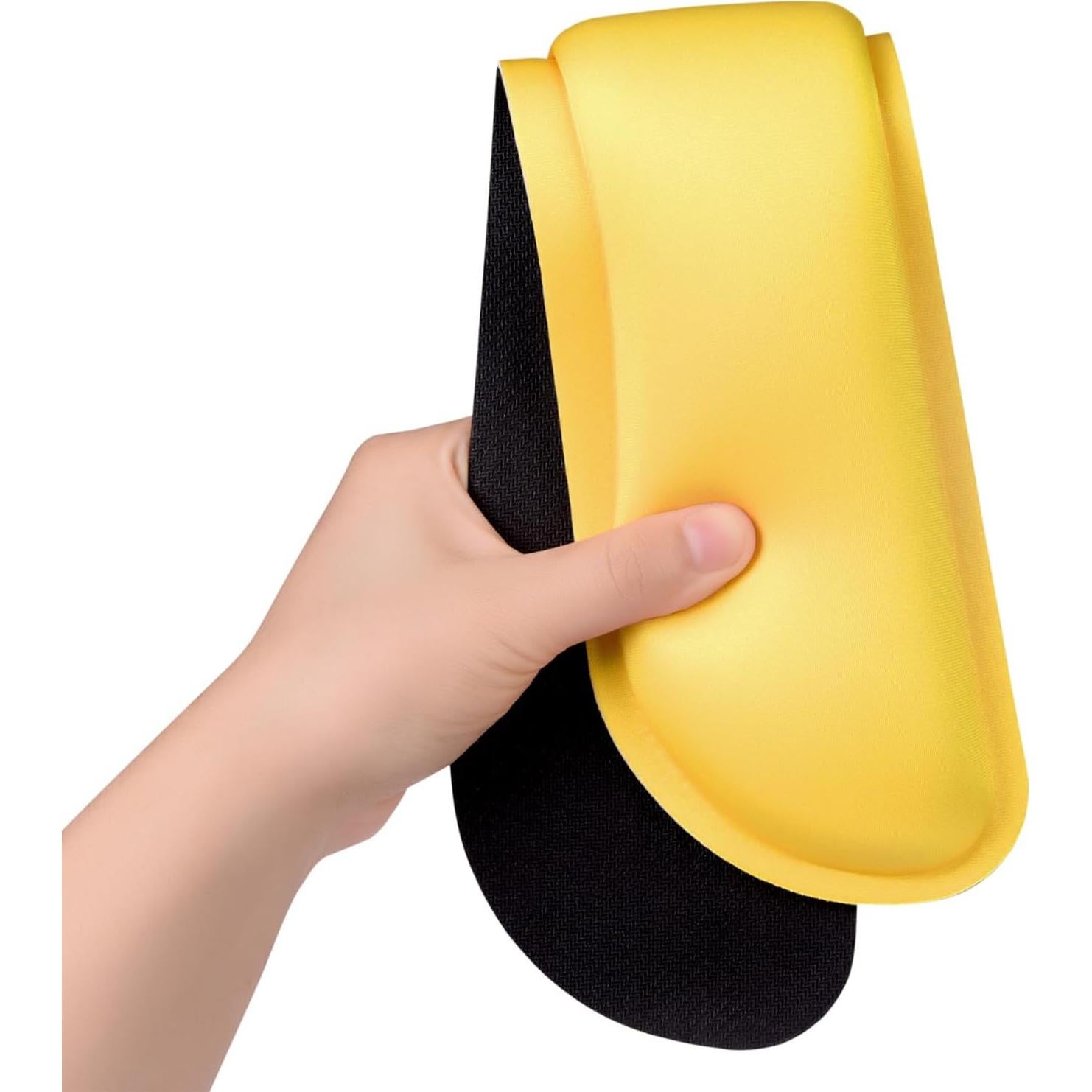 Reposamuñecas Ergonómico Dapesuom Amarillo Albaricoque 43x9cm