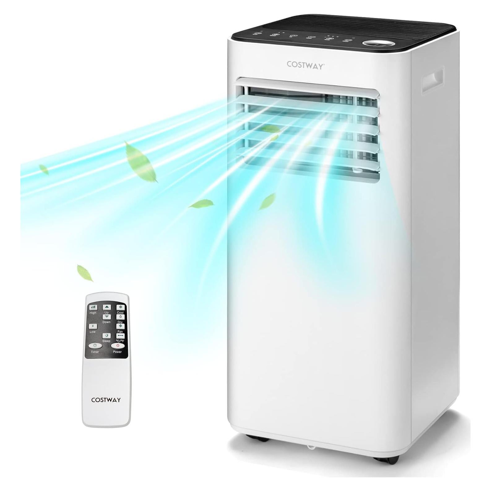 Aire Acondicionado Portátil COSTWAY 10000 BTU 32.5 m²