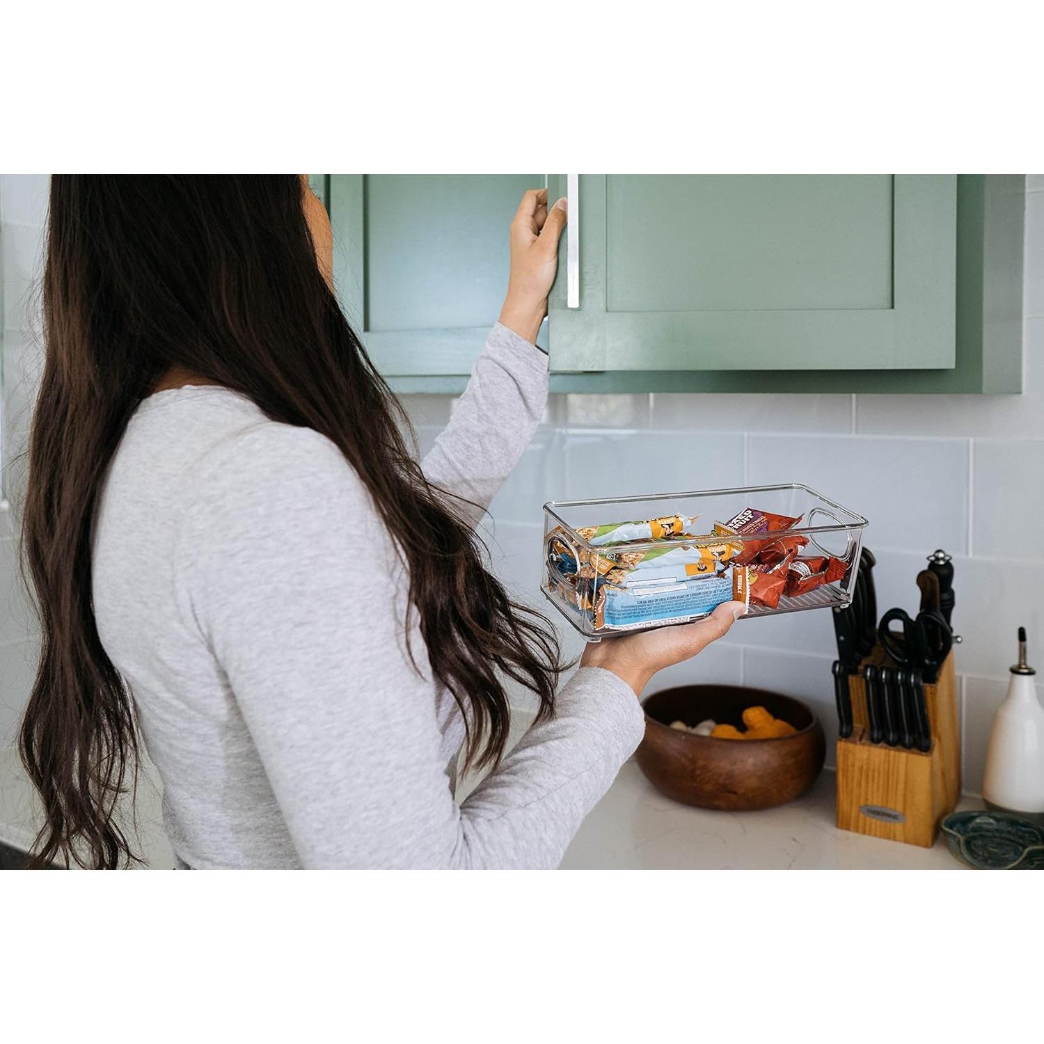 Contenedores de Almacenamiento ClearSpace 2 Paquete 25.4x10.2x7.6 cm