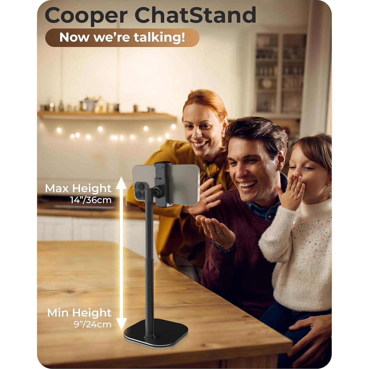 Soporte Ajustable Cooper ChatStand para Teléfono 23-36 cm