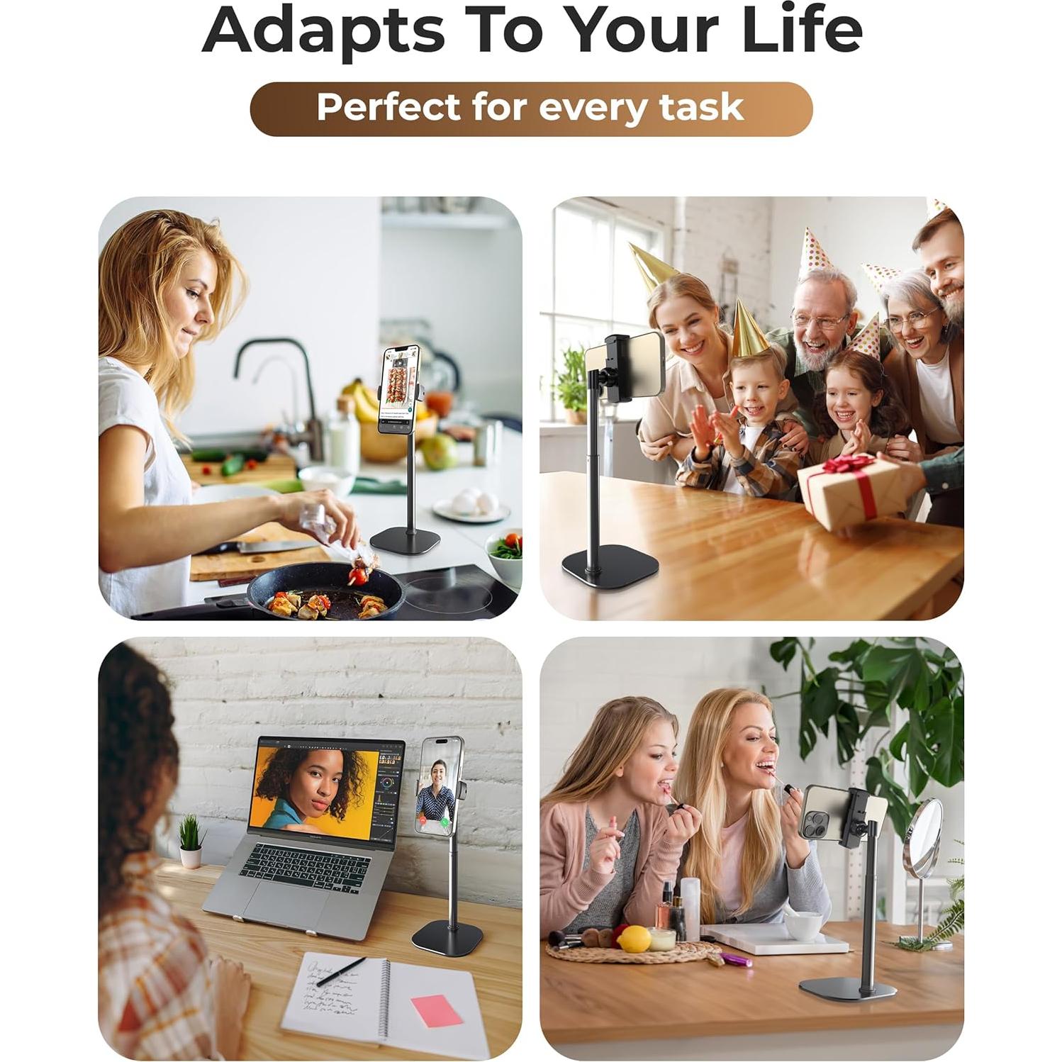 Soporte Ajustable Cooper ChatStand para Teléfono 23-36 cm