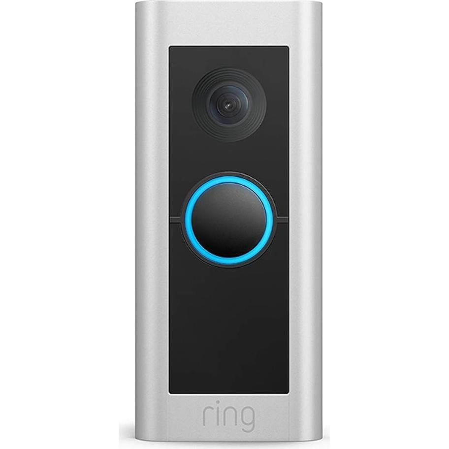 Ring Wired Doorbell Pro (newest model) – Best-in-class with cutting-edge features (existing doorbell wiring required)