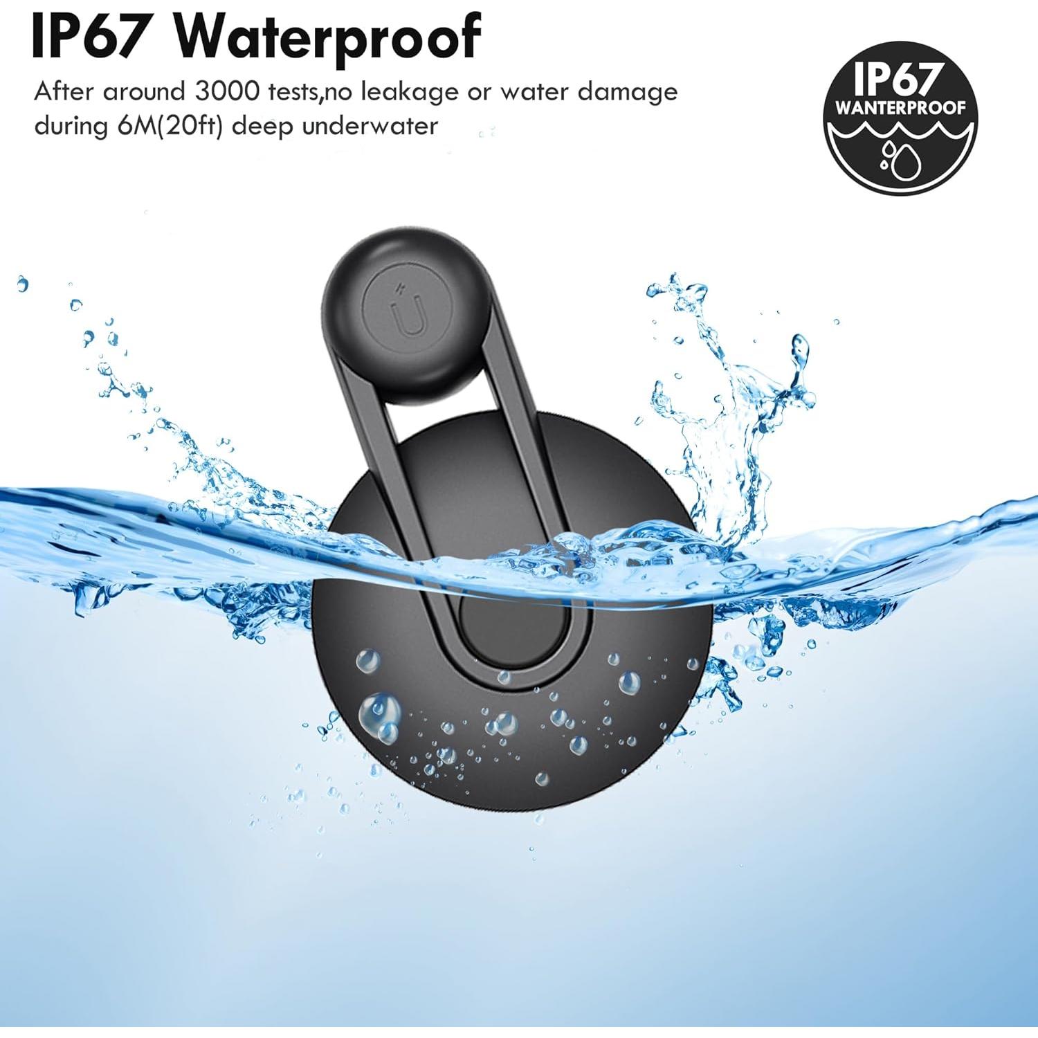 Rastreador GPS Htag para Niños y Mascotas - Impermeable, Bluetooth