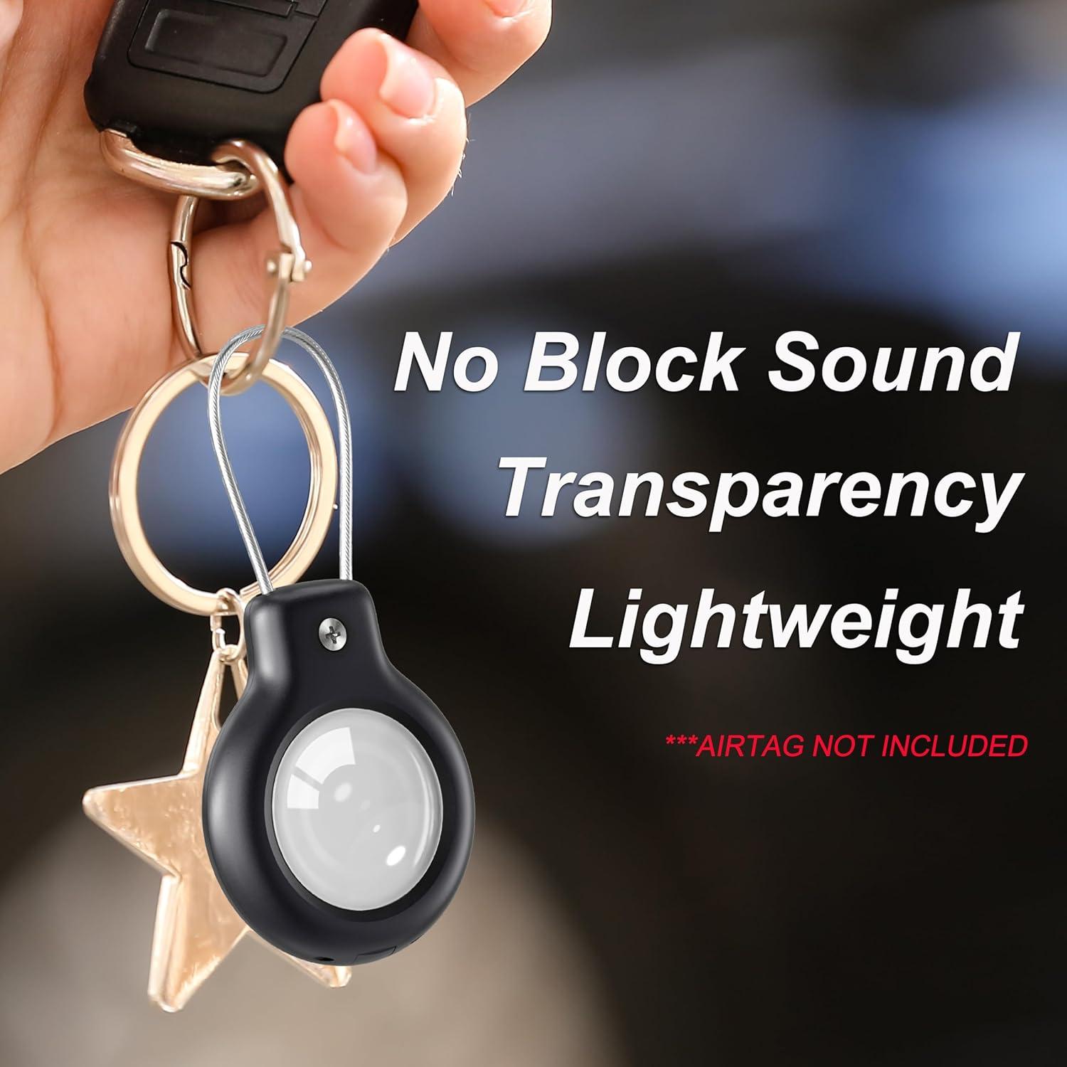 Soporte Impermeable IP68 para Air Tag CIRANDSQR - Paquete de 4