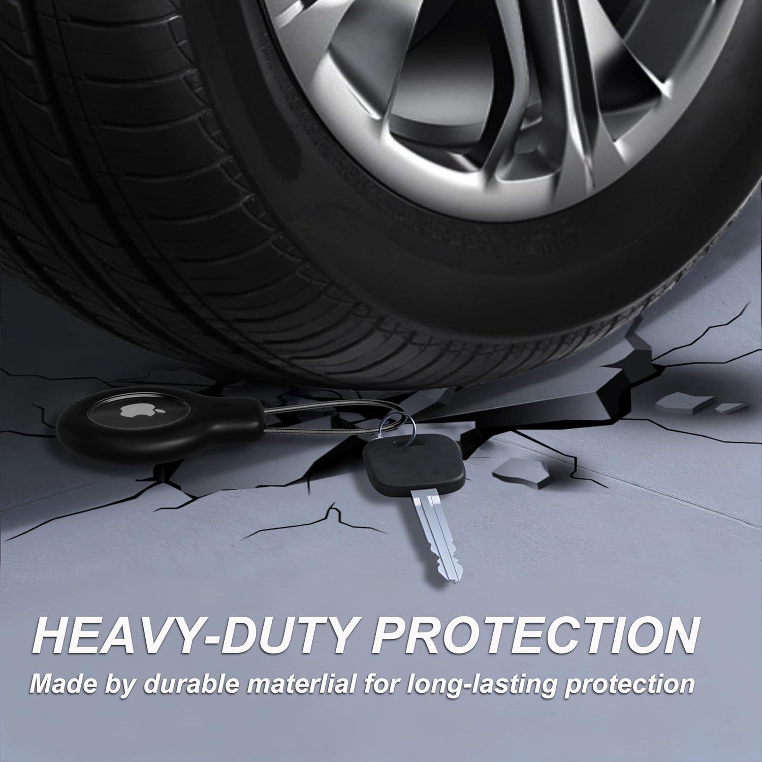 Soporte Impermeable IP68 para Air Tag CIRANDSQR - Paquete de 4