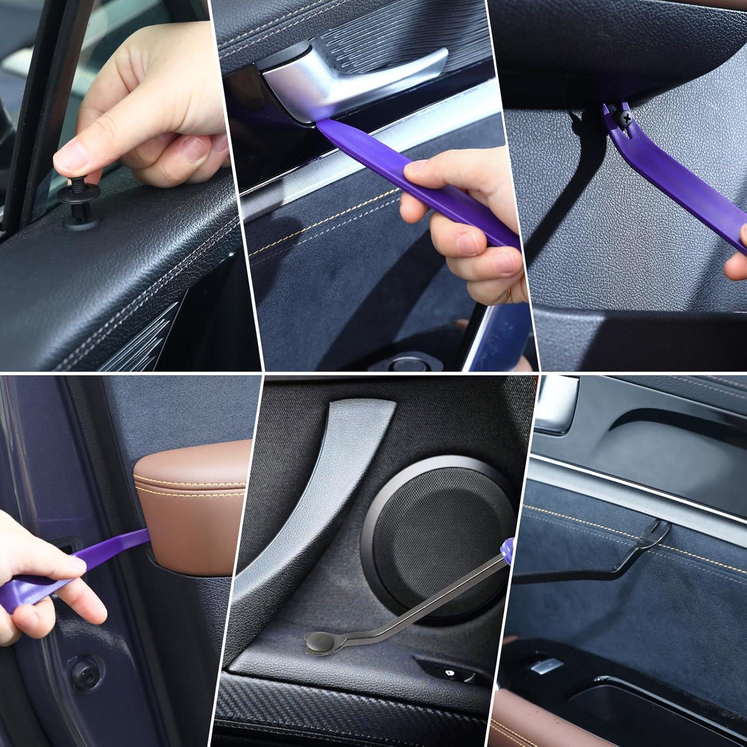 Kit de 265 Clips de Retención de Auto Uolor - Remaches Plásticos