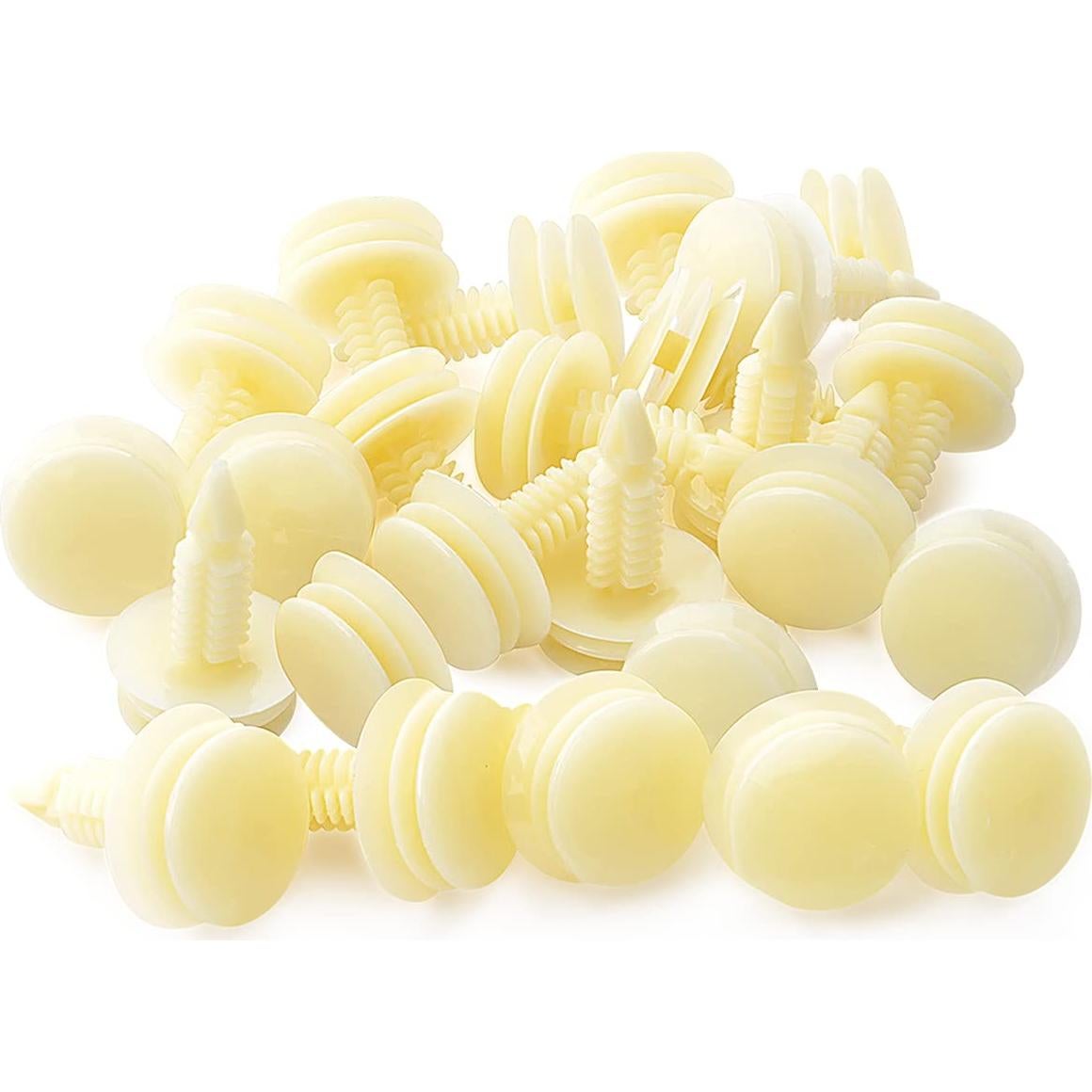 Clips de Retención Frokom para Automóvil 25Pcs Nylon 8mm