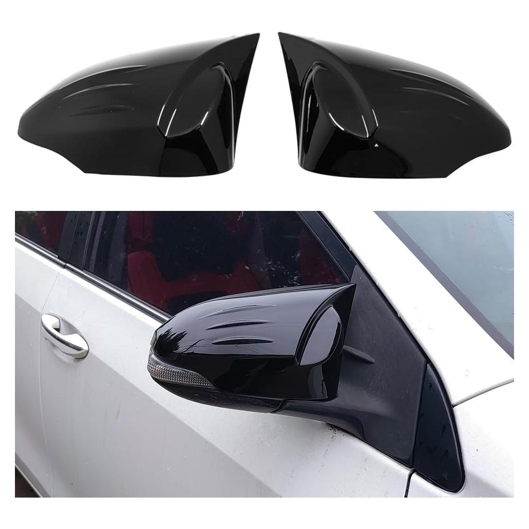 Cubierta de Espejo Lateral Negro Brillante AOKIO para Toyota