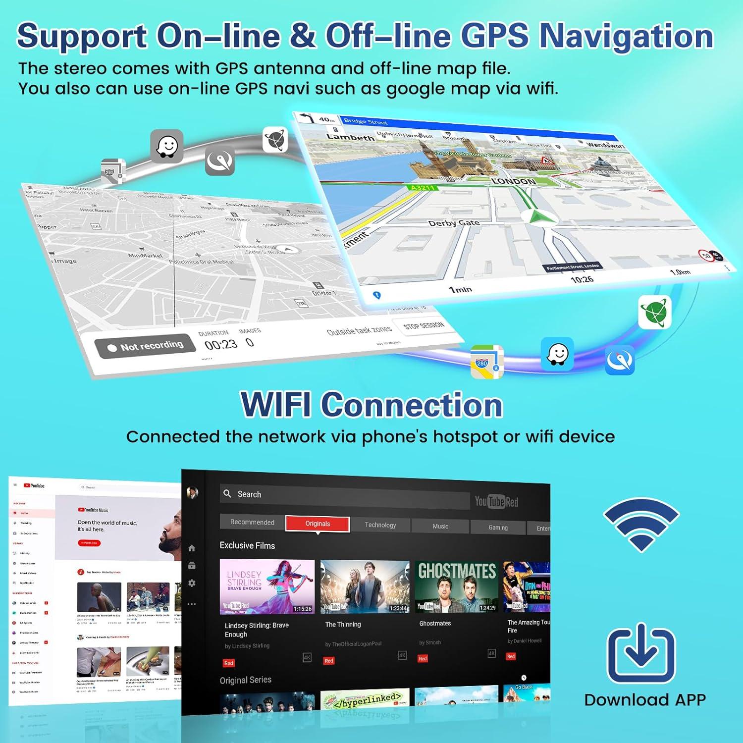 Estéreo Android 2+64GB Fuluku para Toyota Fortuner 2005-2014