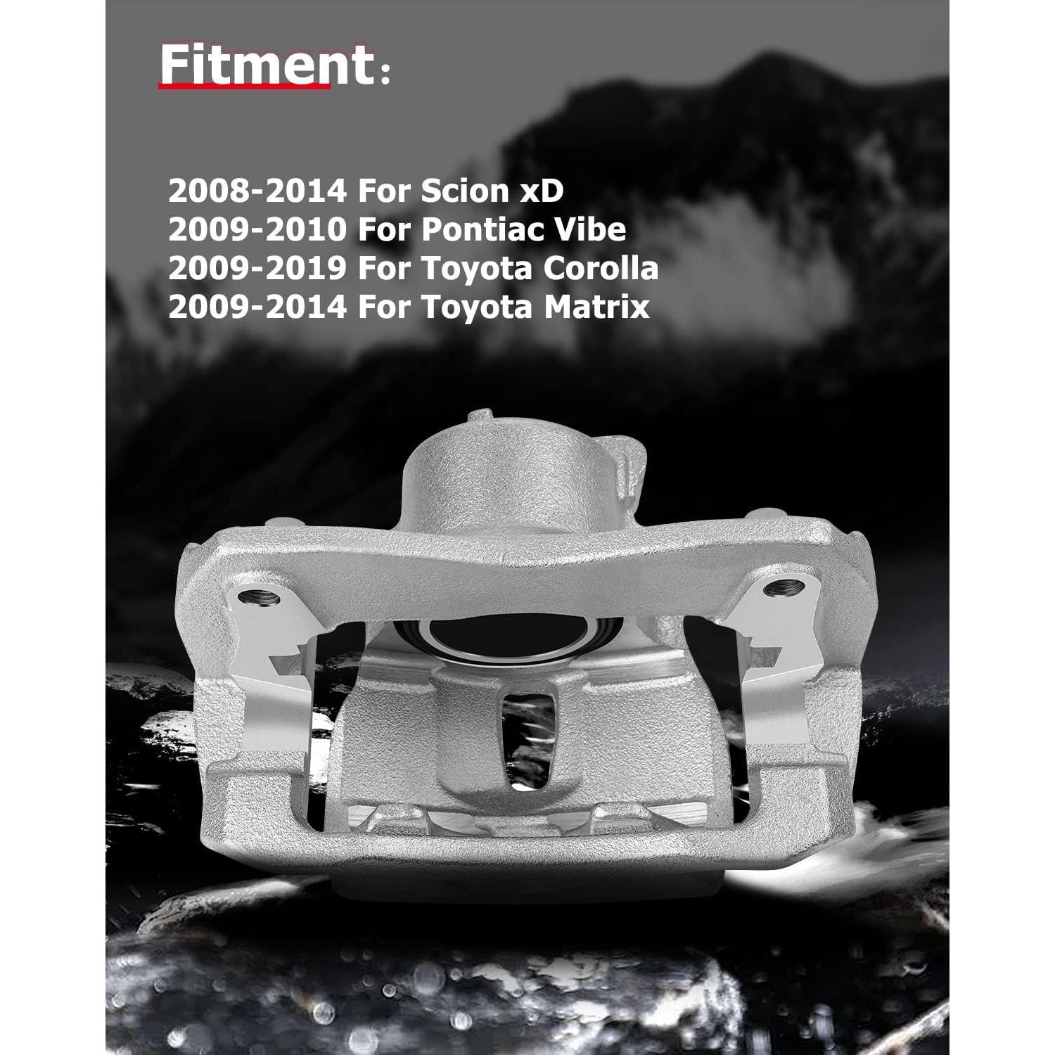 Caliper de Freno Frontal Derecho cciyu 19B3435 para Toyota y Pontiac